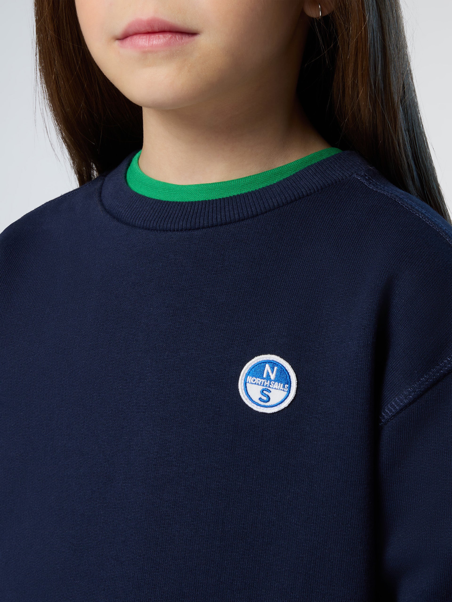 Sweatshirt with logo patch - Image 13