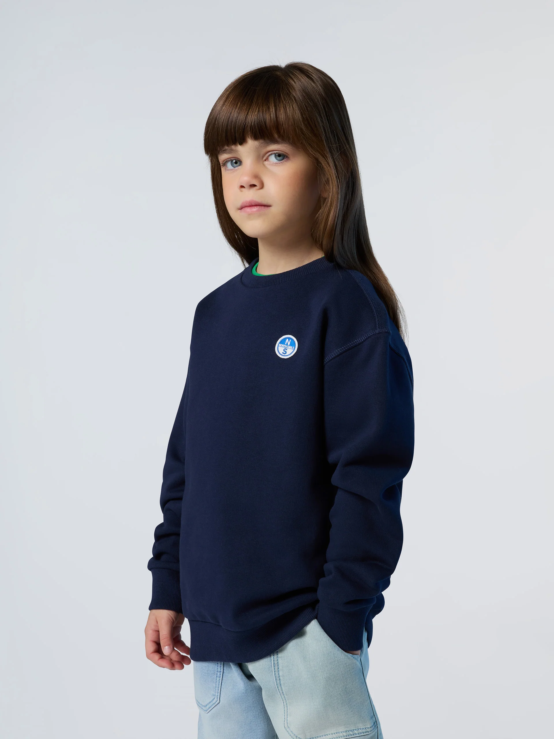 Sweatshirt with logo patch - Image 9