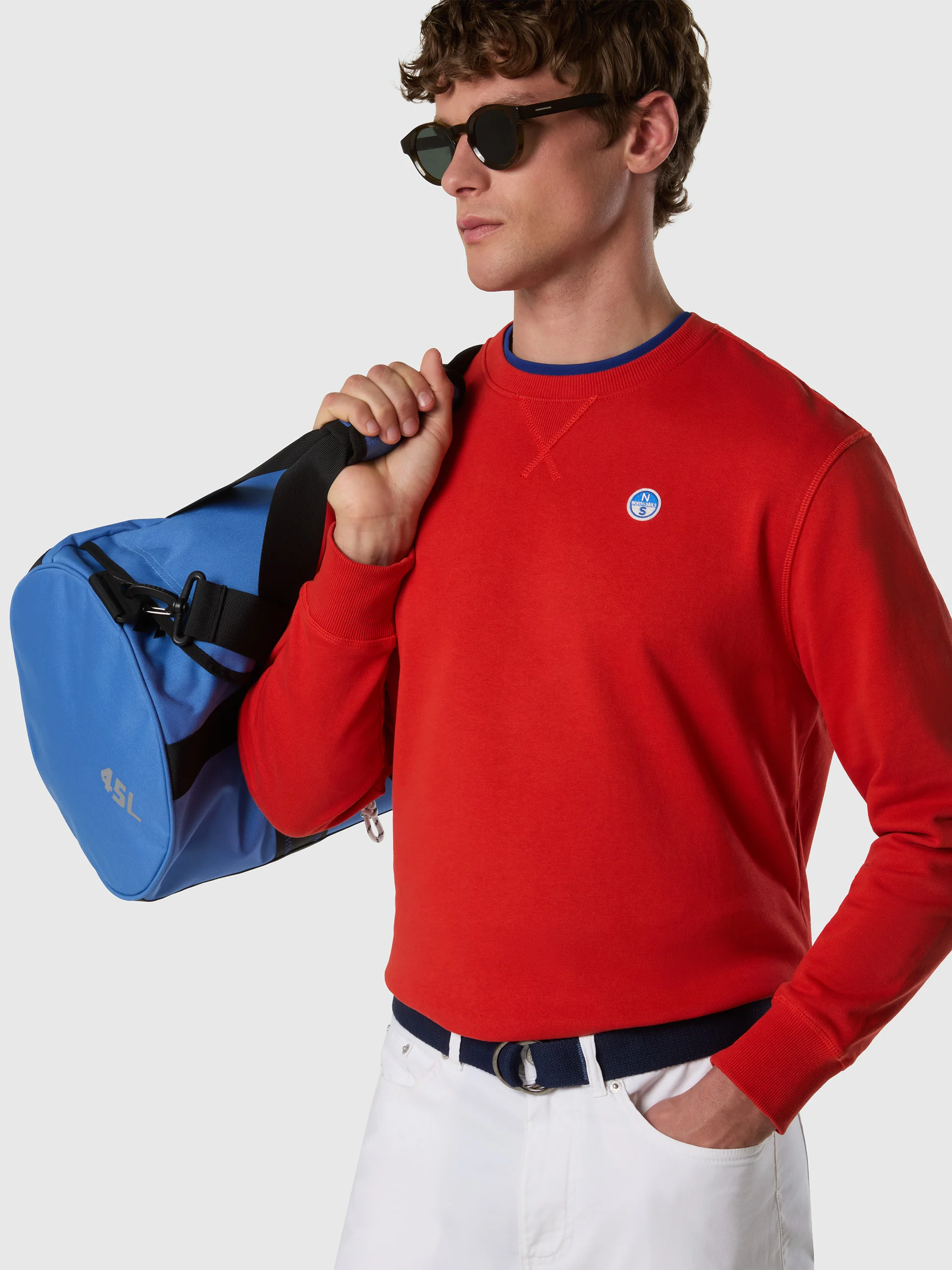 Sweatshirt with logo patch - Image 2