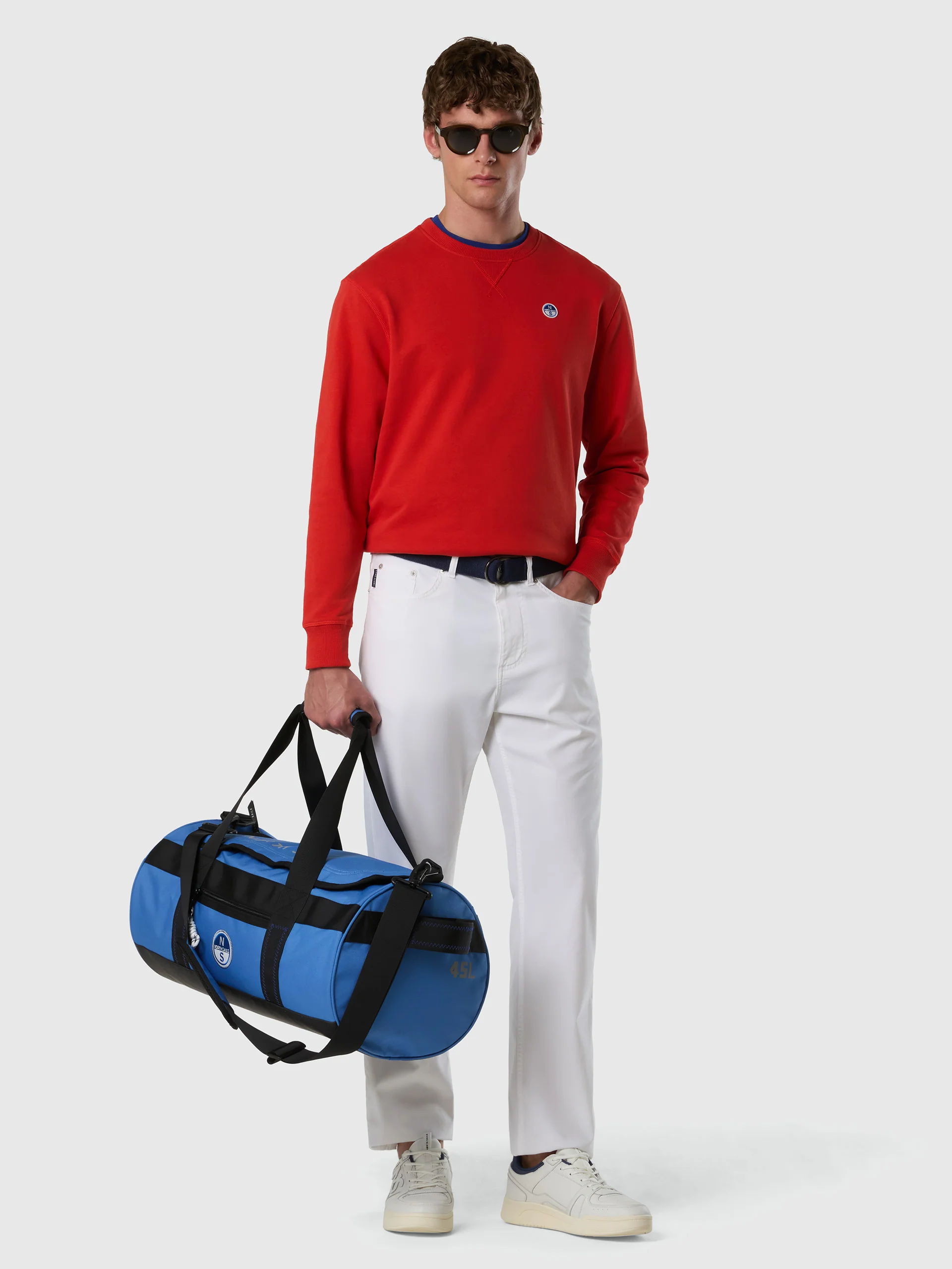 Sweatshirt with logo patch - Image 5