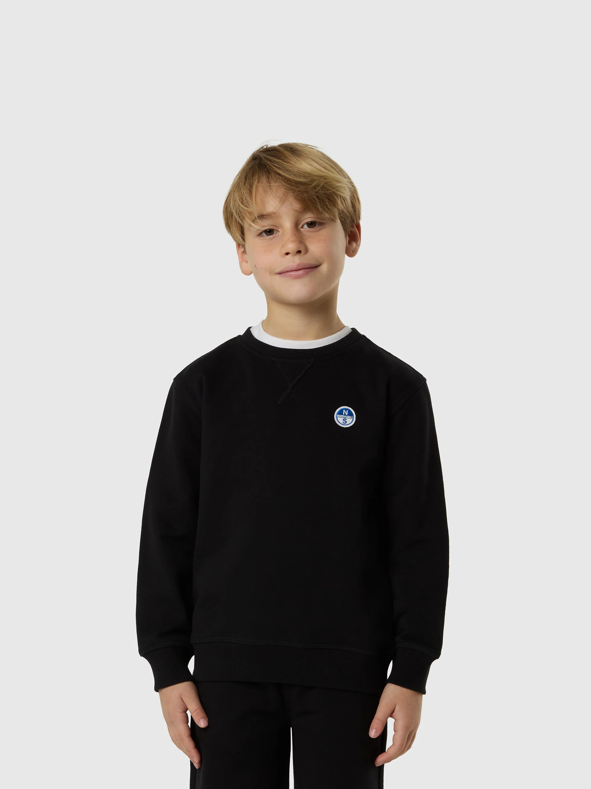 Sweatshirt with logo patch - Image 13