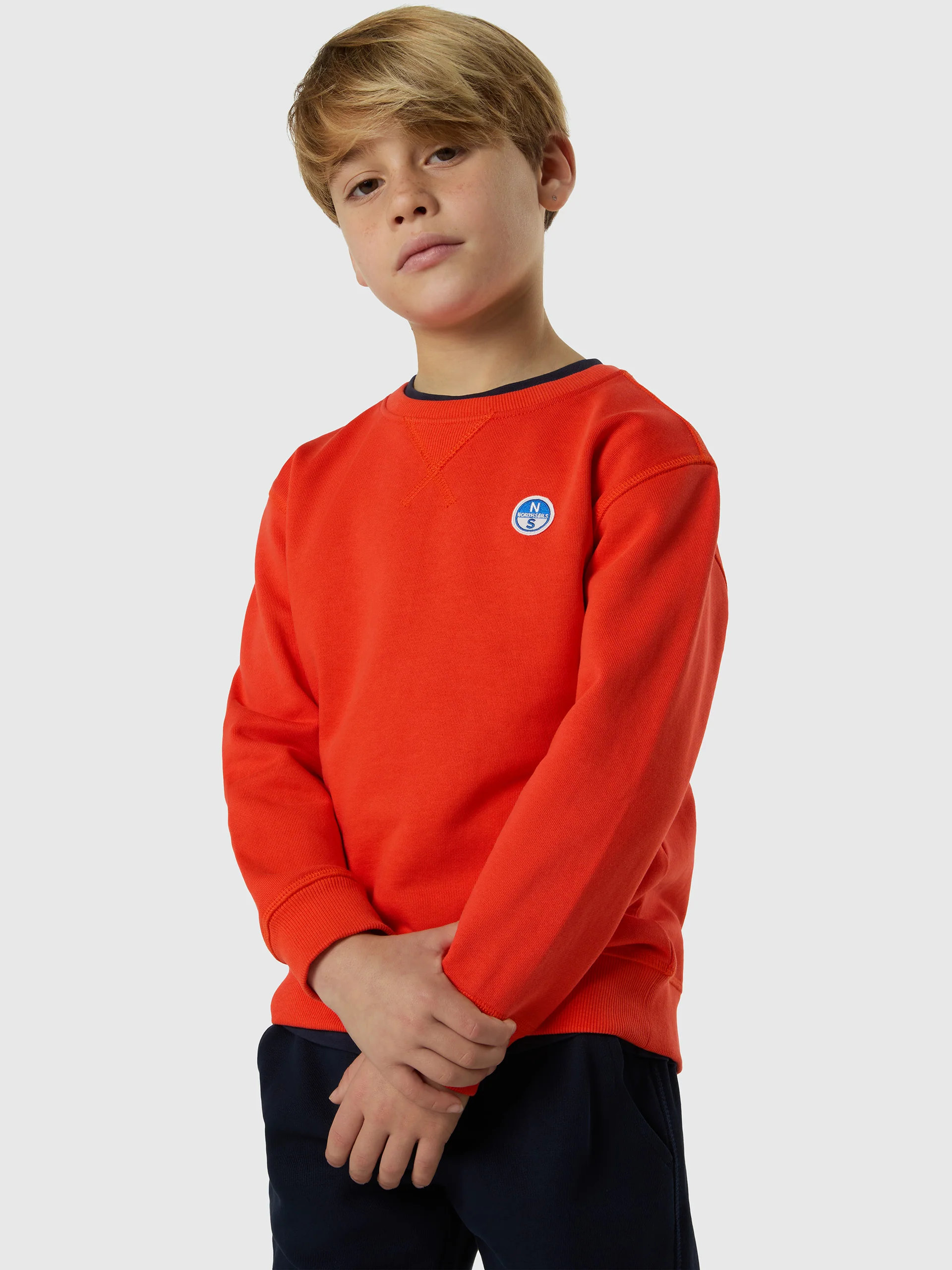 Sweatshirt with logo patch - Image 2