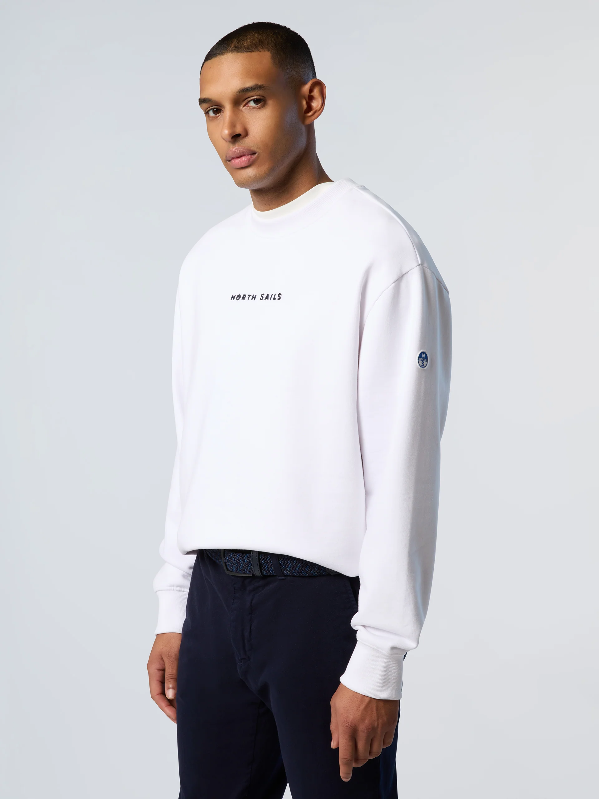 Sweatshirt with embroidery effect - Image 2