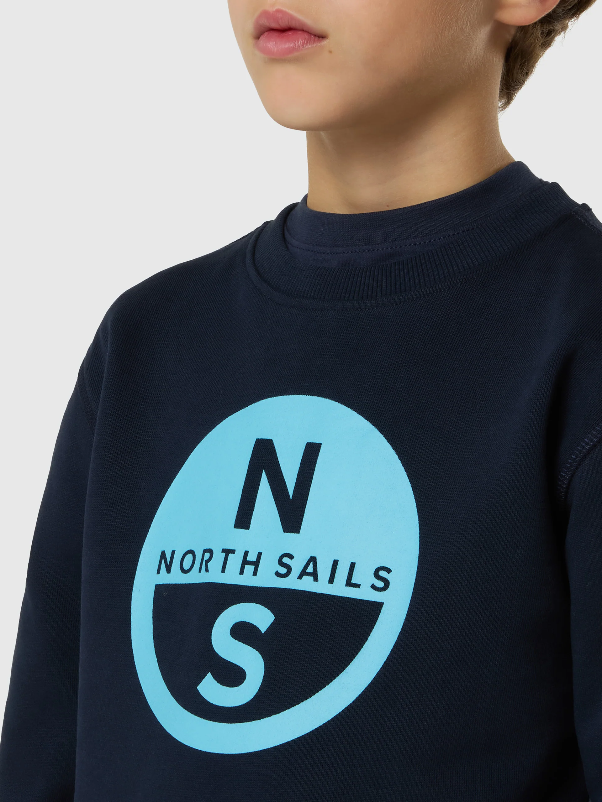 Sweatshirt with maxi logo print - Image 11