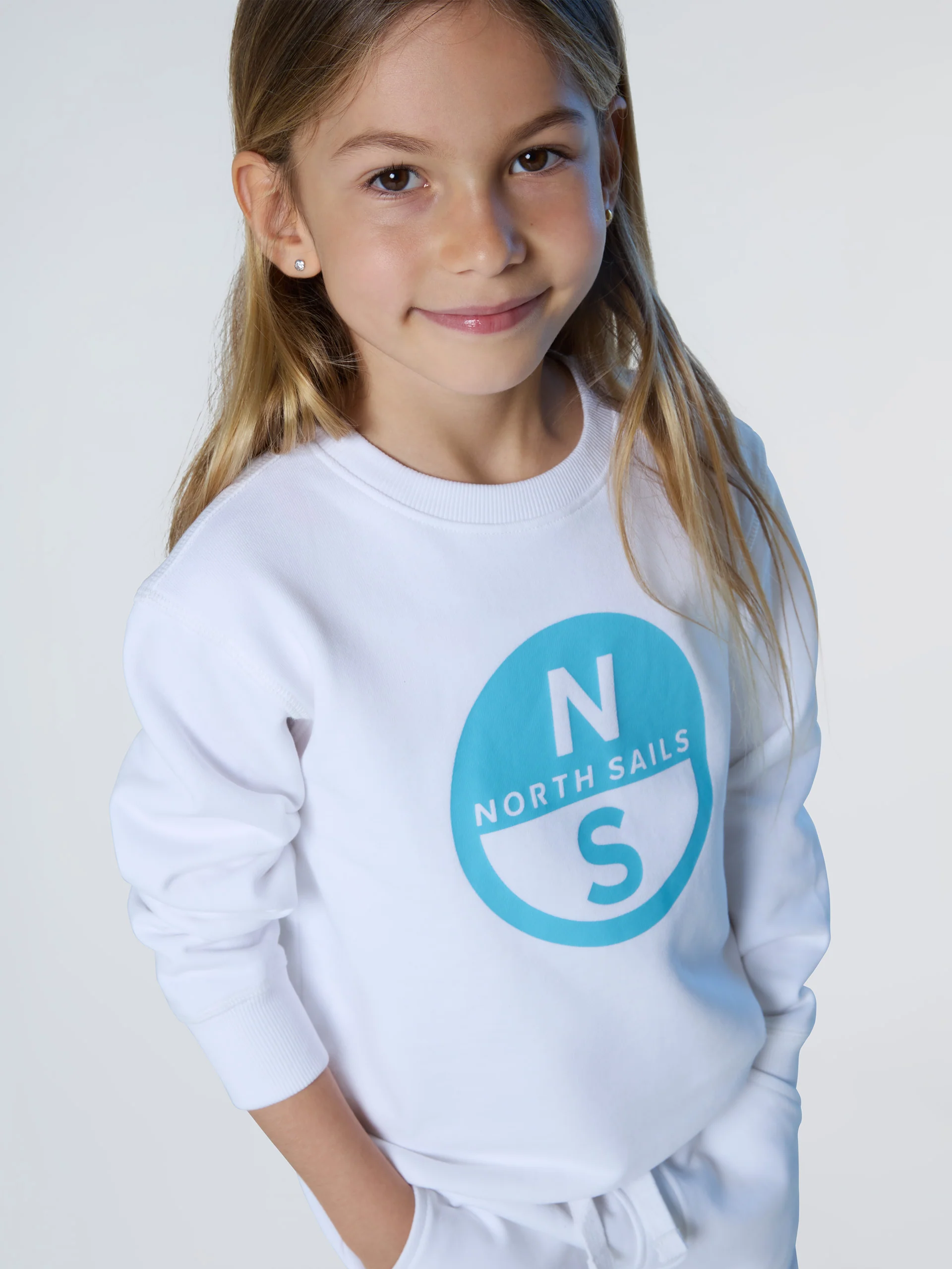 Sweatshirt with maxi logo print - Image 2