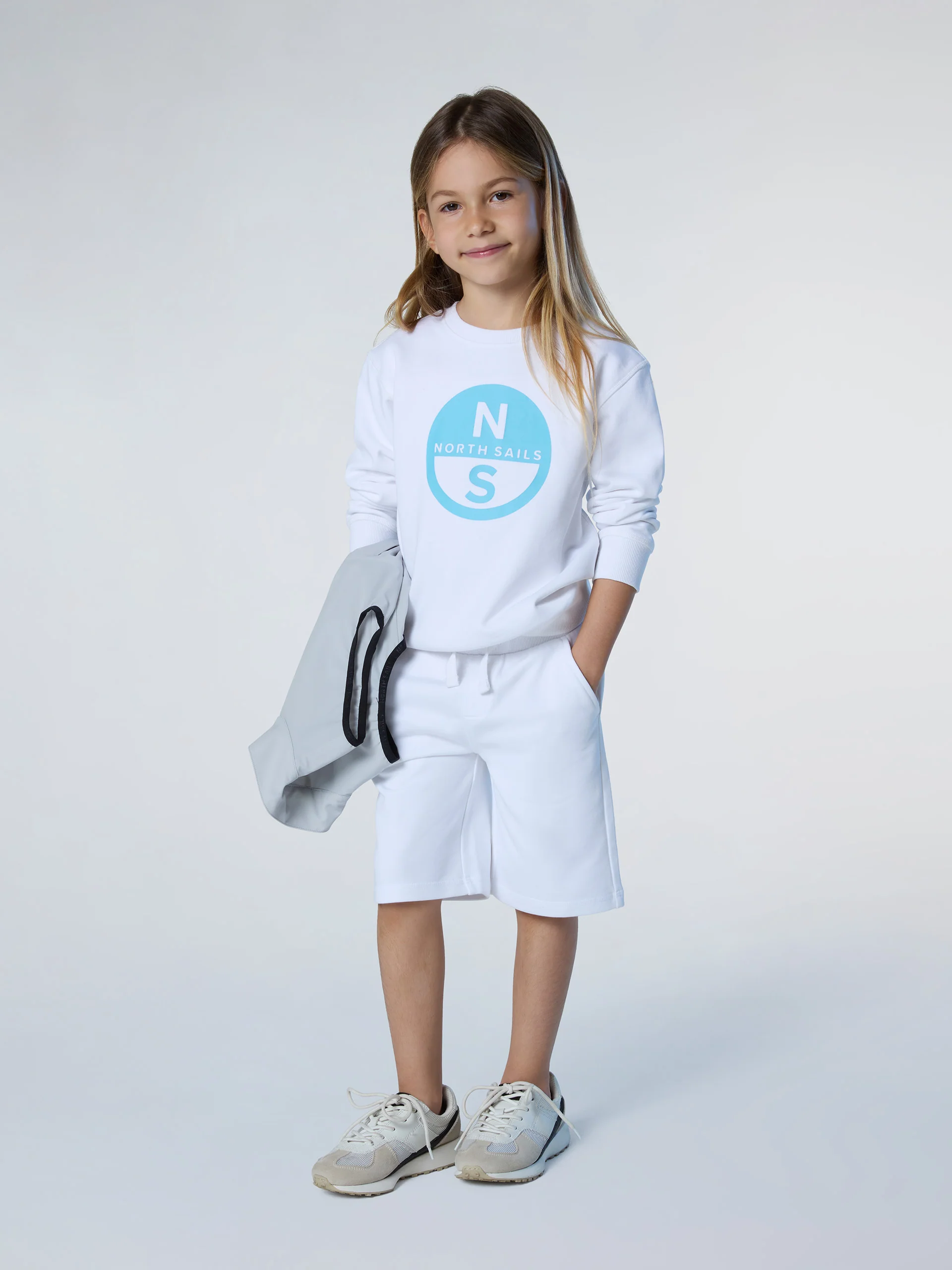Sweatshirt with maxi logo print - Image 4