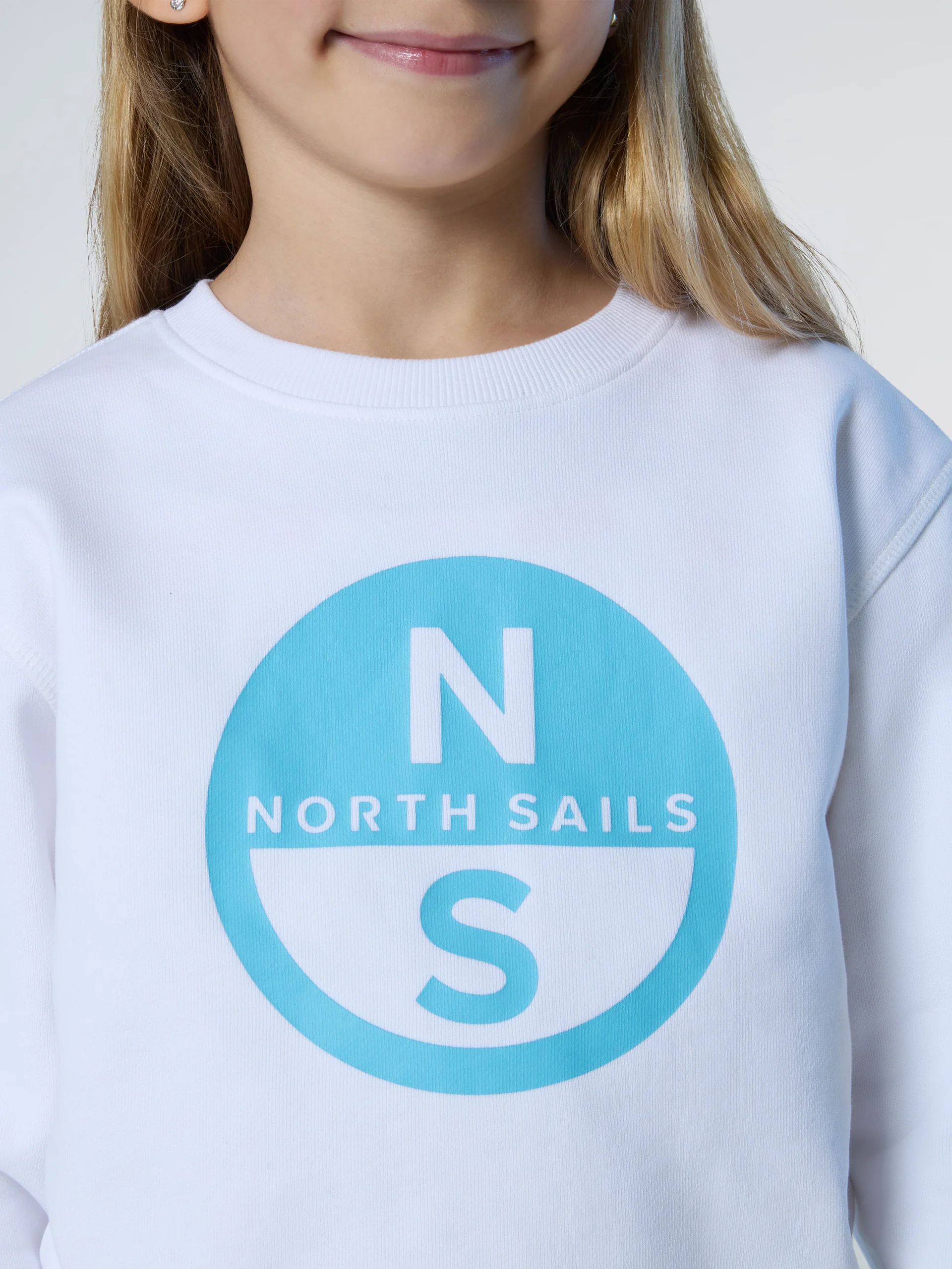 Sweatshirt with maxi logo print - Image 5