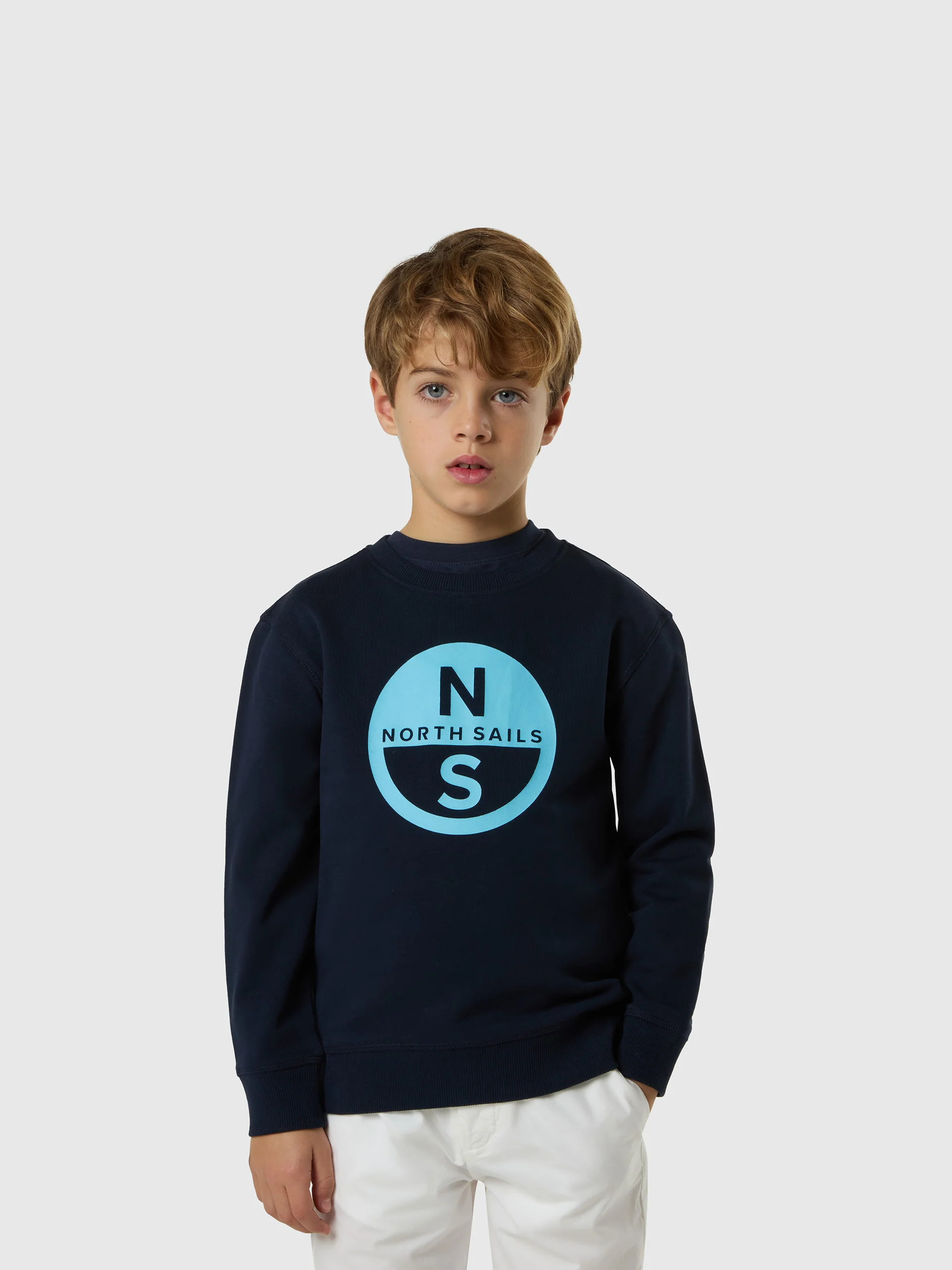 Sweatshirt with maxi logo print - Image 6