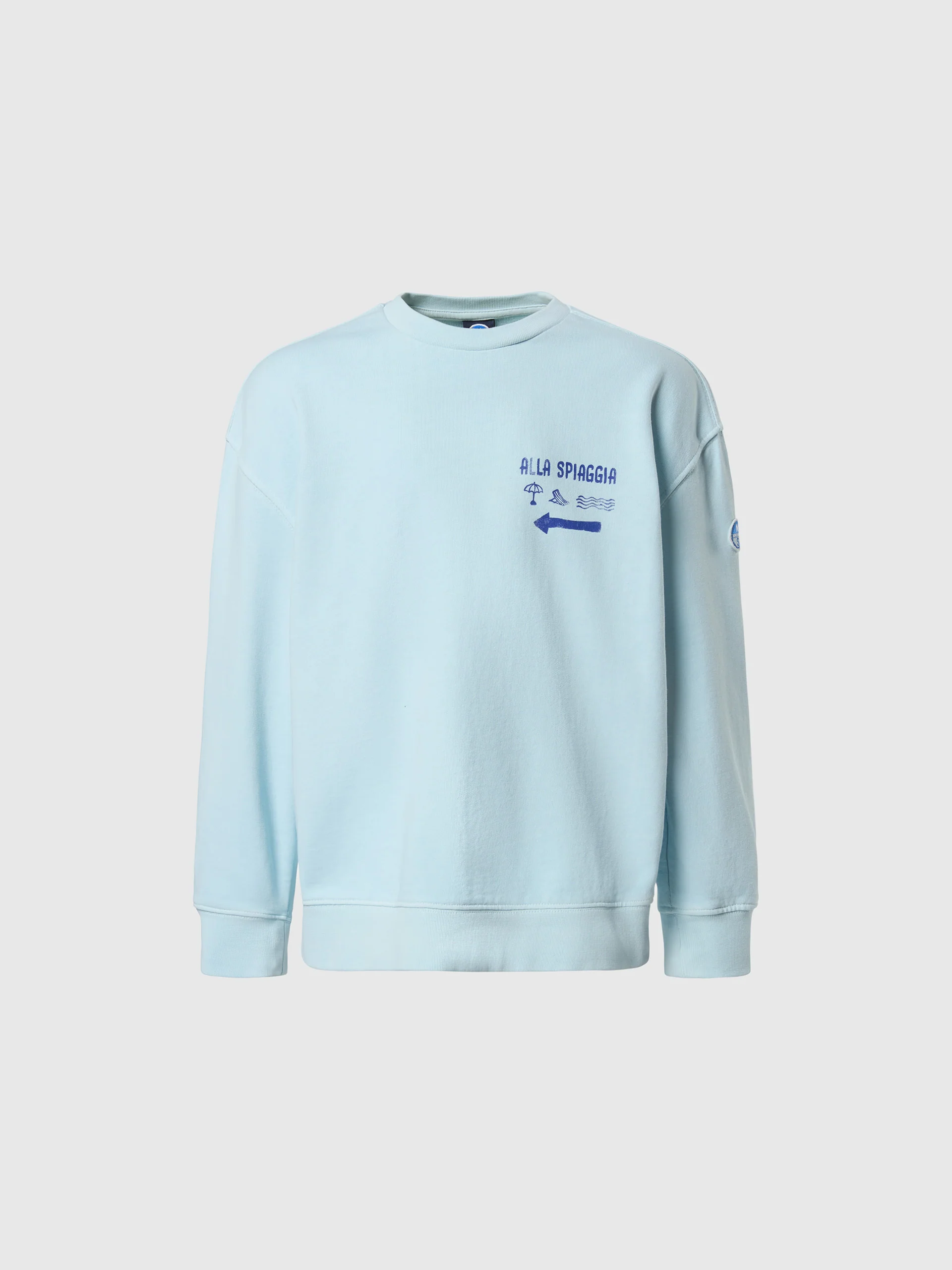 Sweatshirt with beach print - Image 21