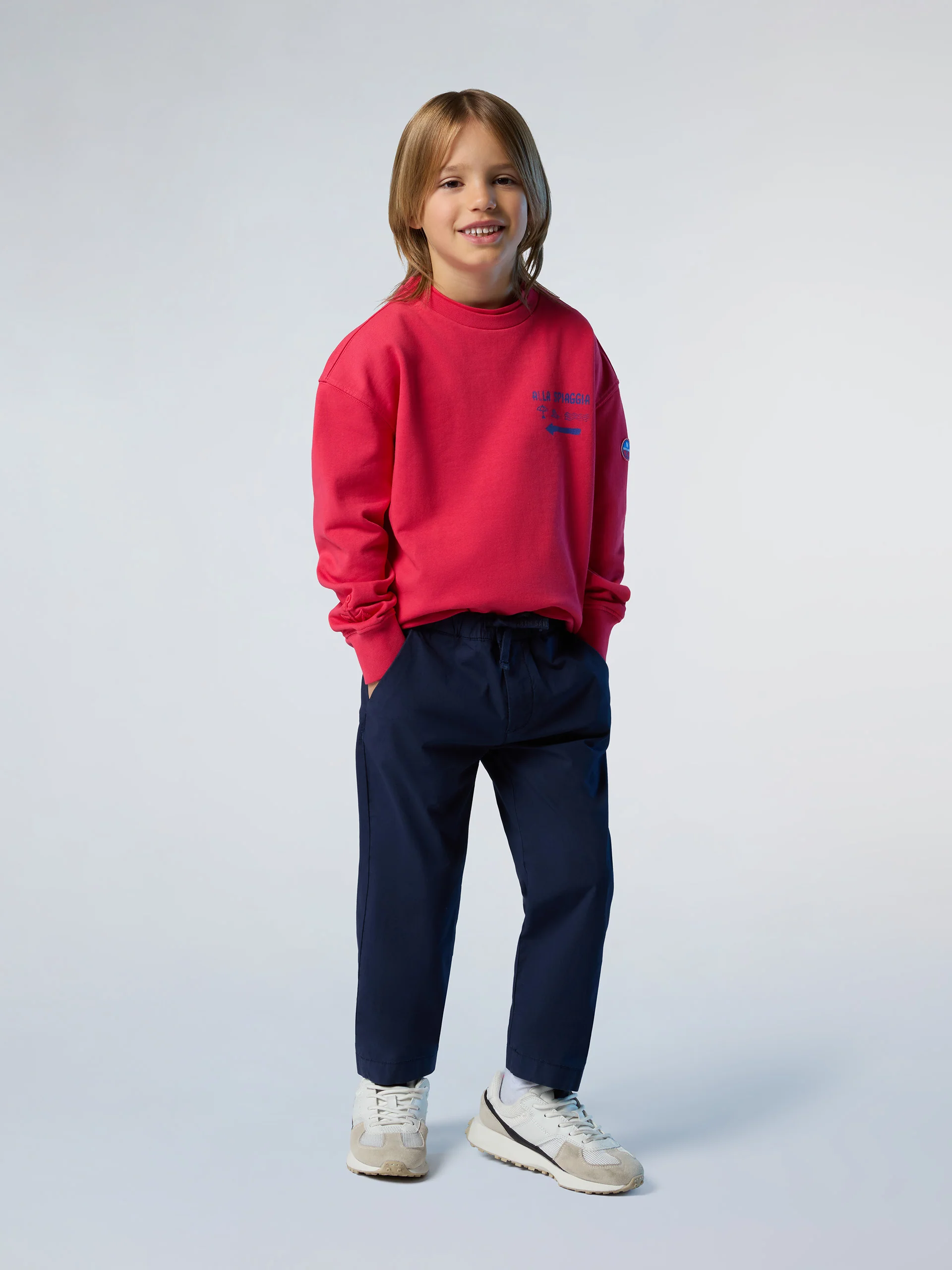 Sweatshirt with beach print - Image 5