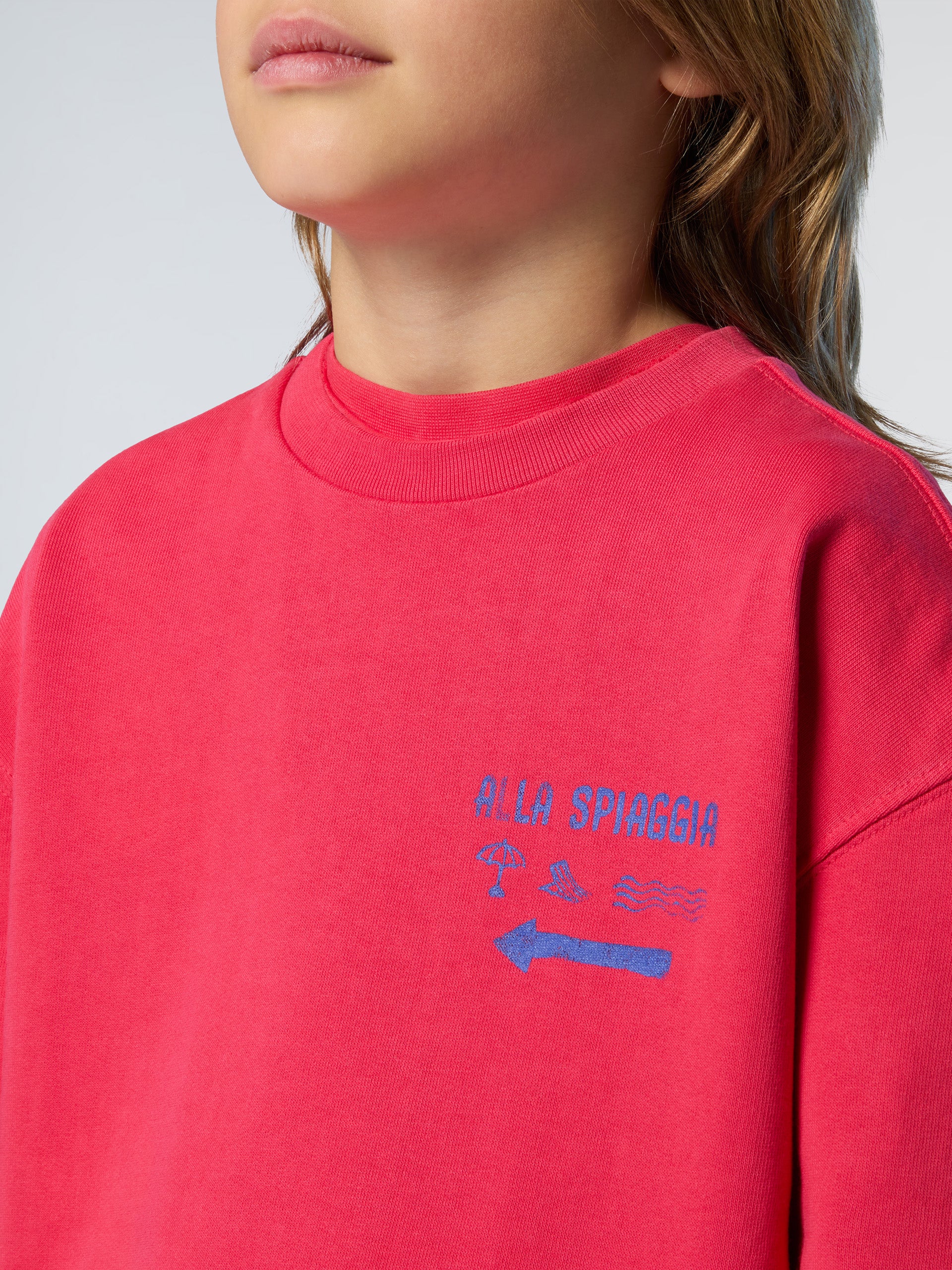 Sweatshirt with beach print - Image 6