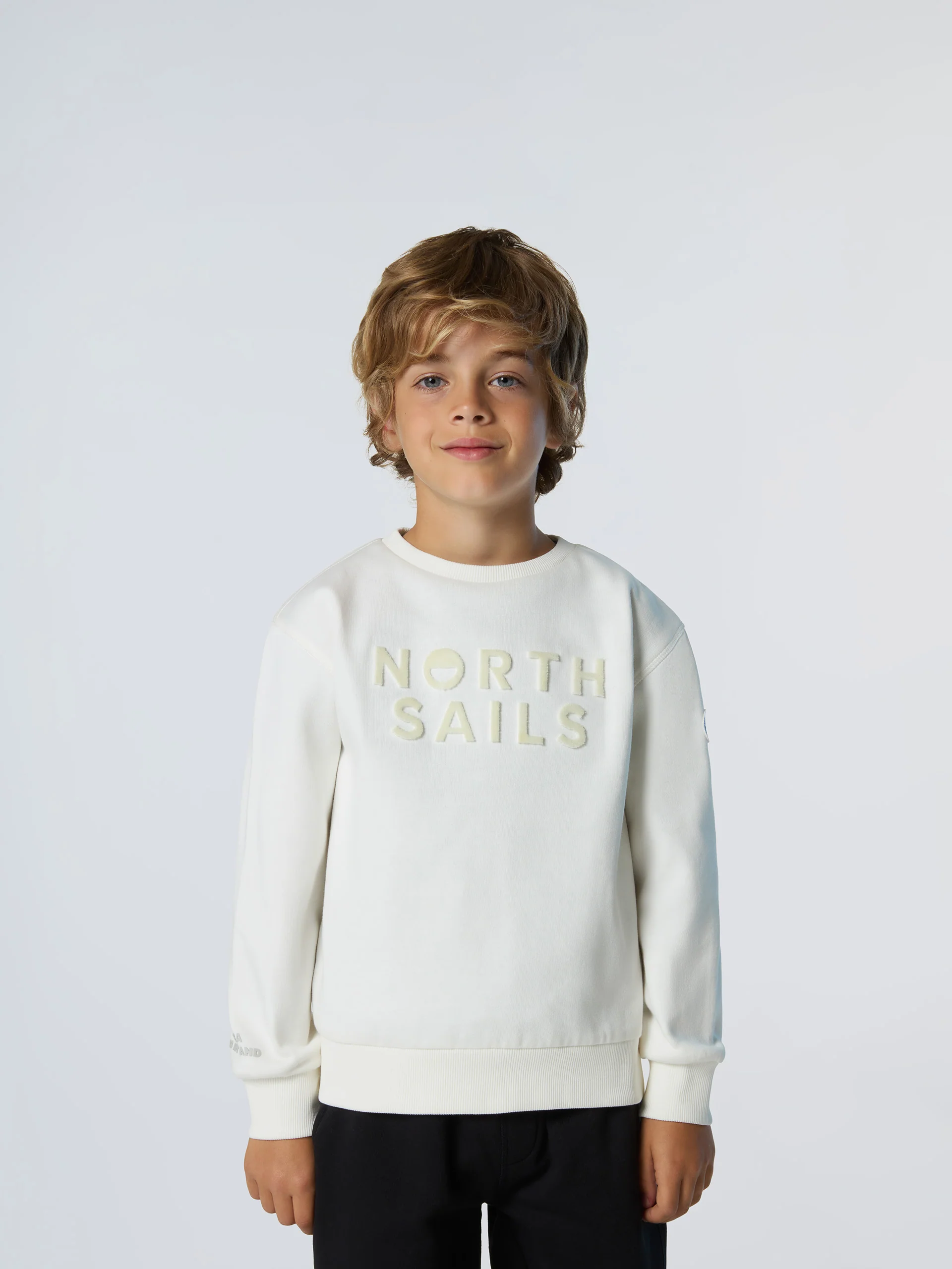 Sweatshirt with maxi logo