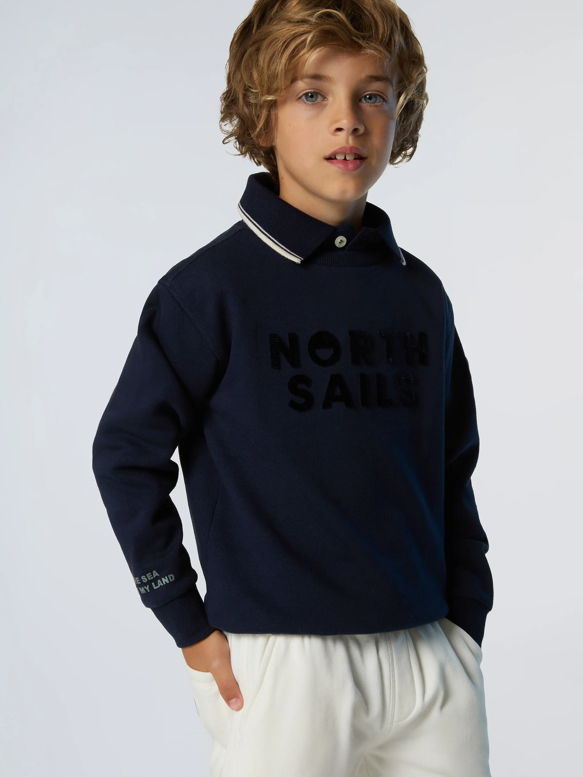 Sweatshirt with maxi logo - Image 10