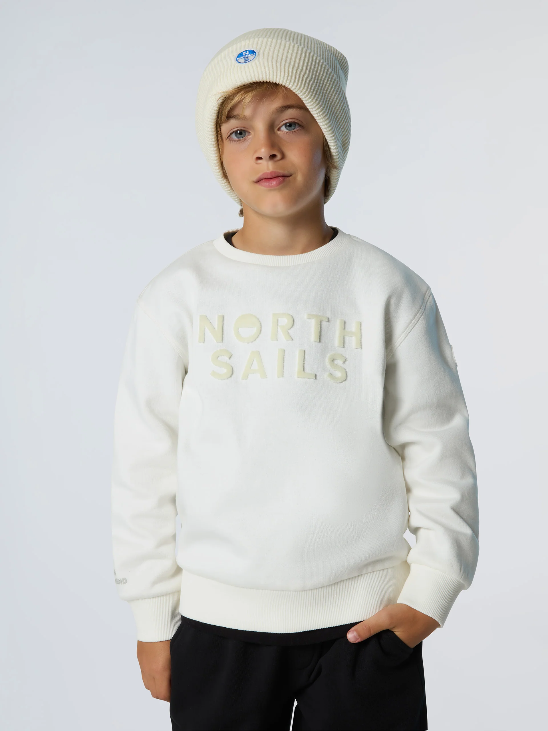 Sweatshirt with maxi logo - Image 2