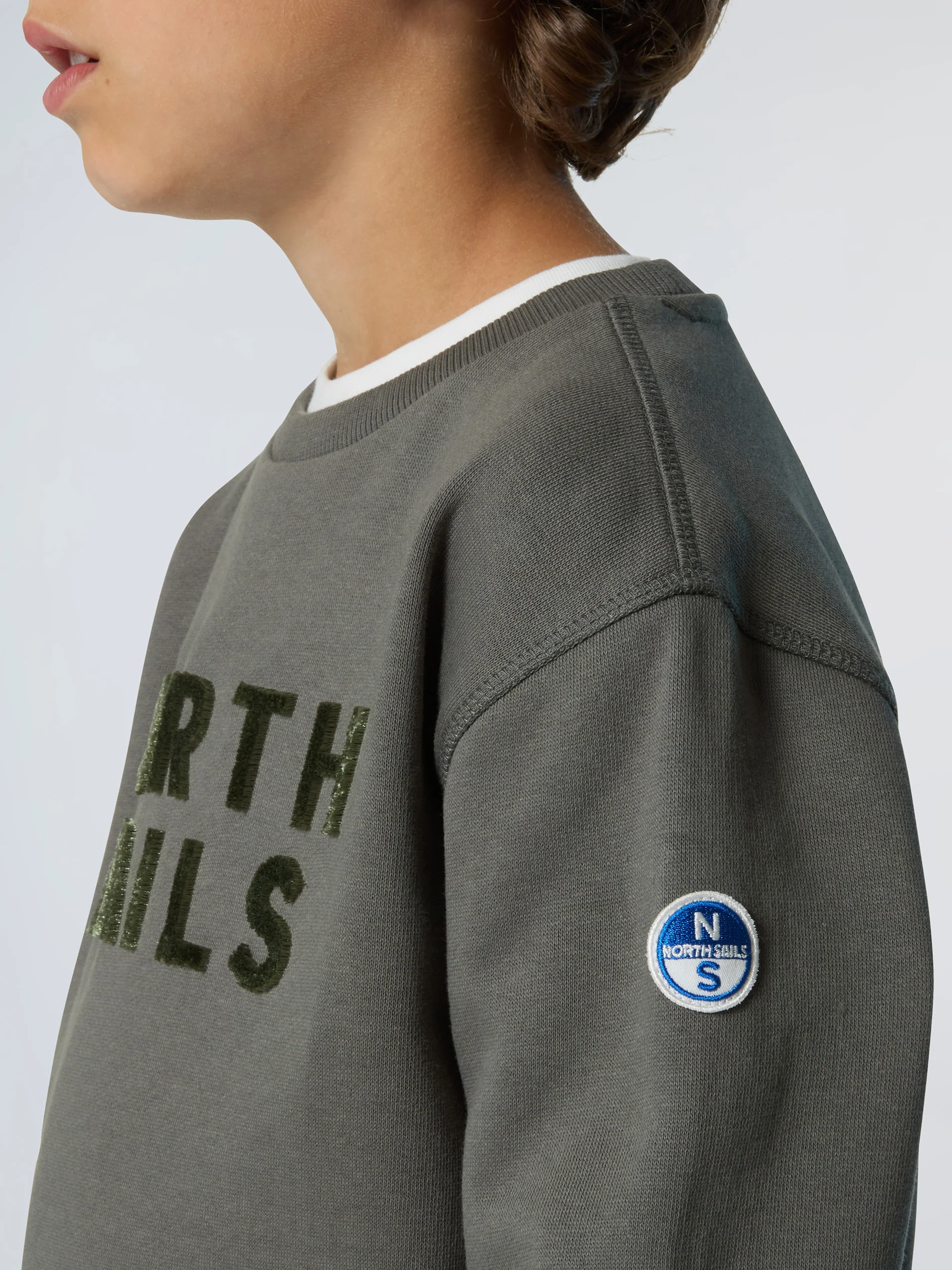 Sweatshirt with maxi logo - Image 31