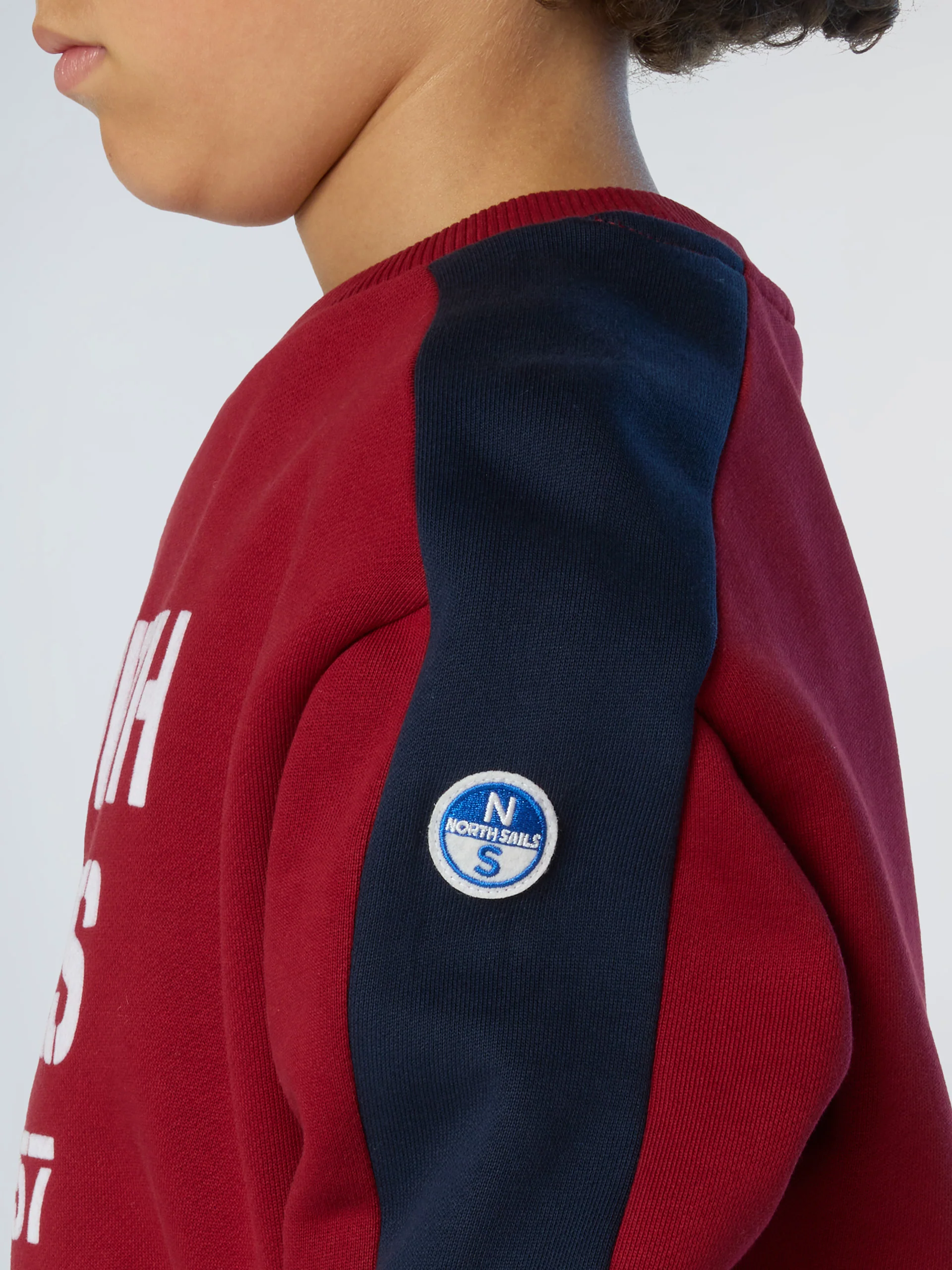 Sweatshirt with flock print - Image 6