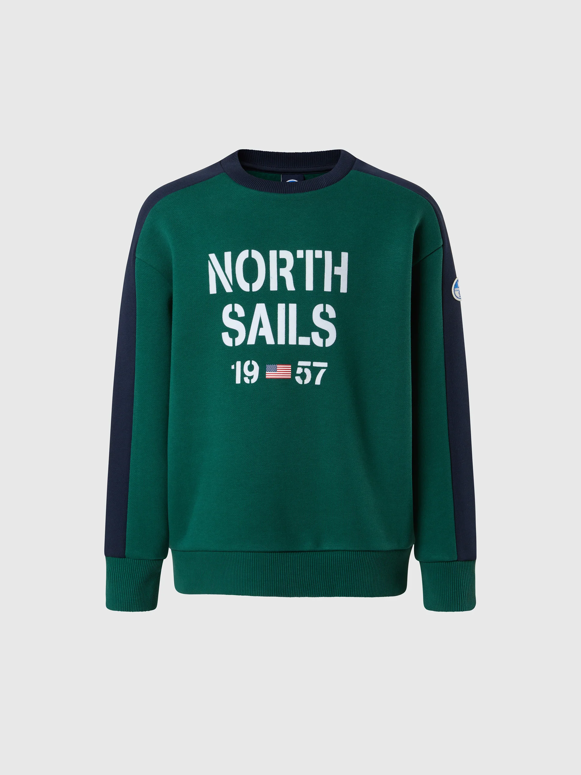 Sweatshirt with flock print - Image 9