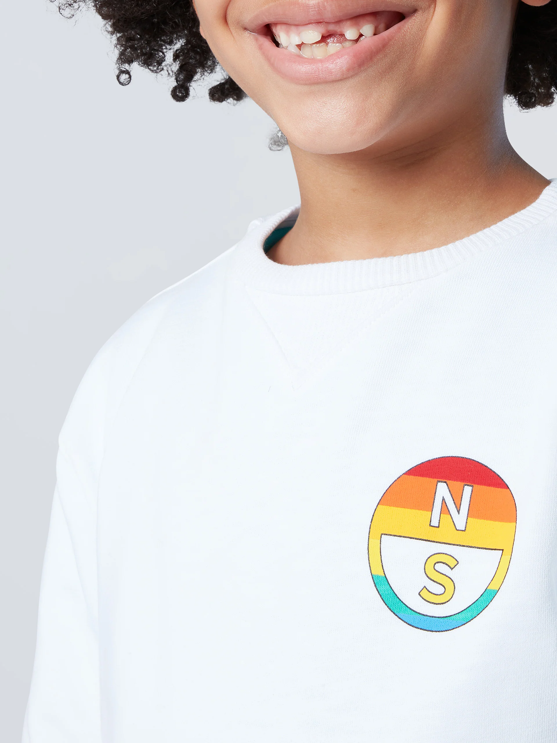 Sweatshirt with rainbow prints - Image 6