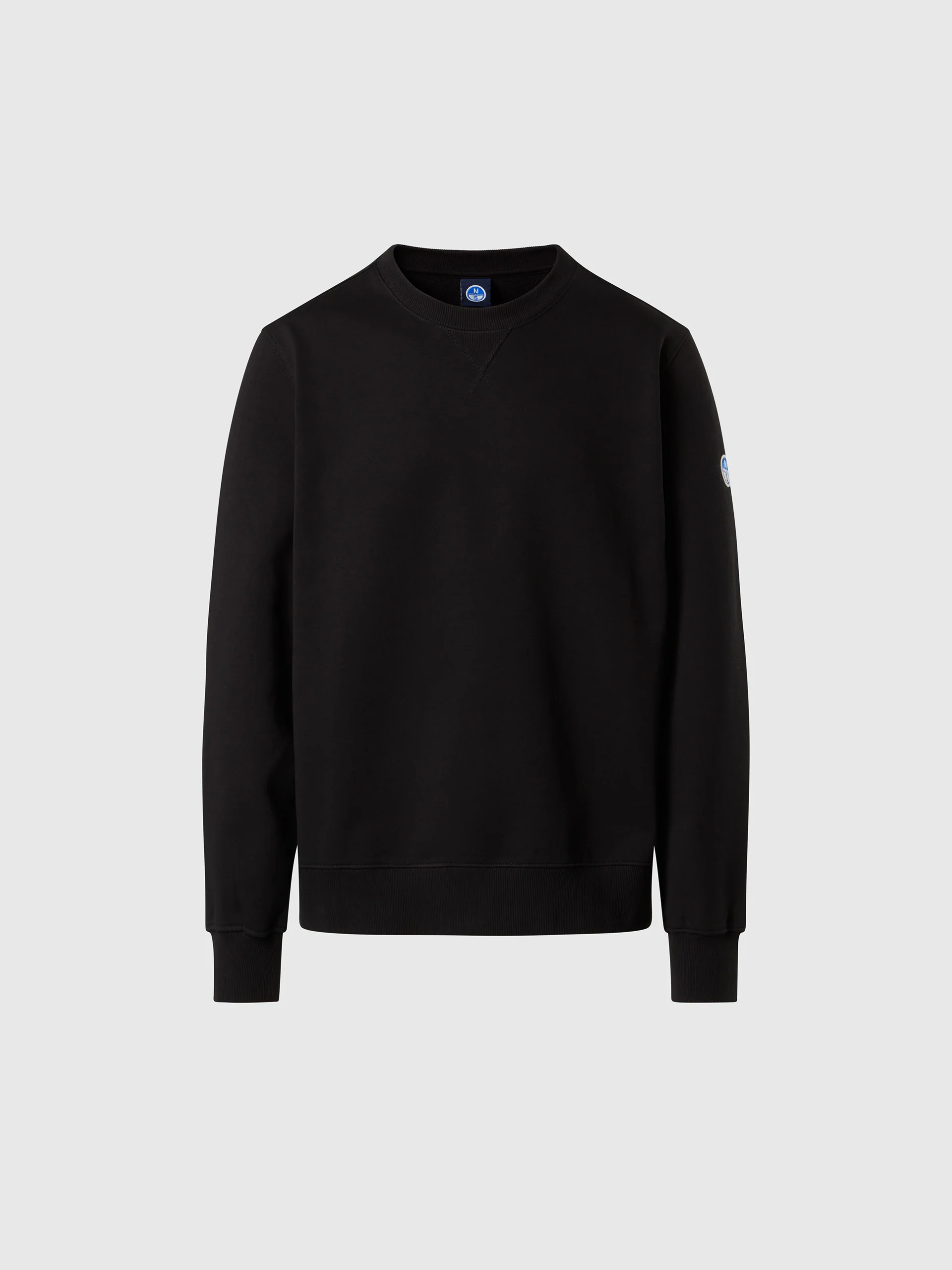 Sweatshirt with side ribbing - Image 10