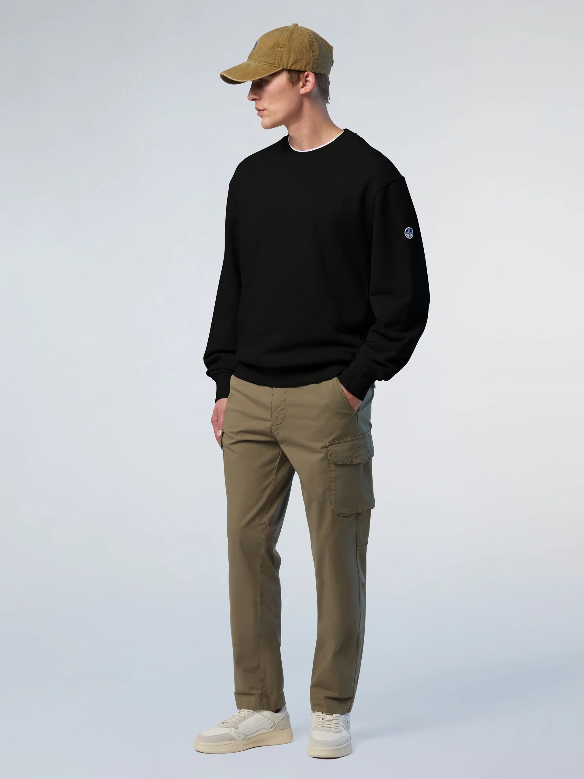 Sweatshirt with side ribbing - Image 12