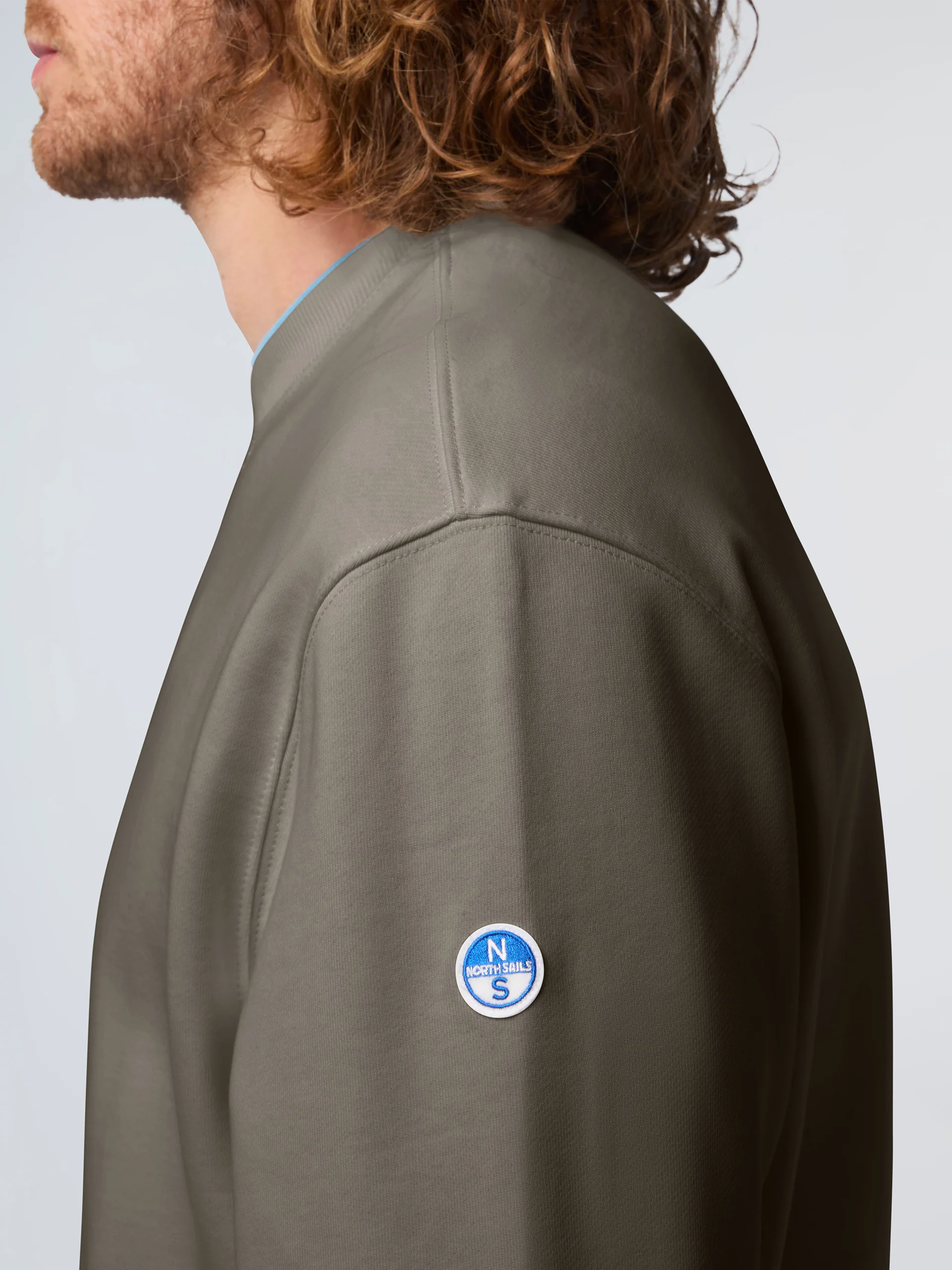 Sweatshirt with side ribbing - Image 15