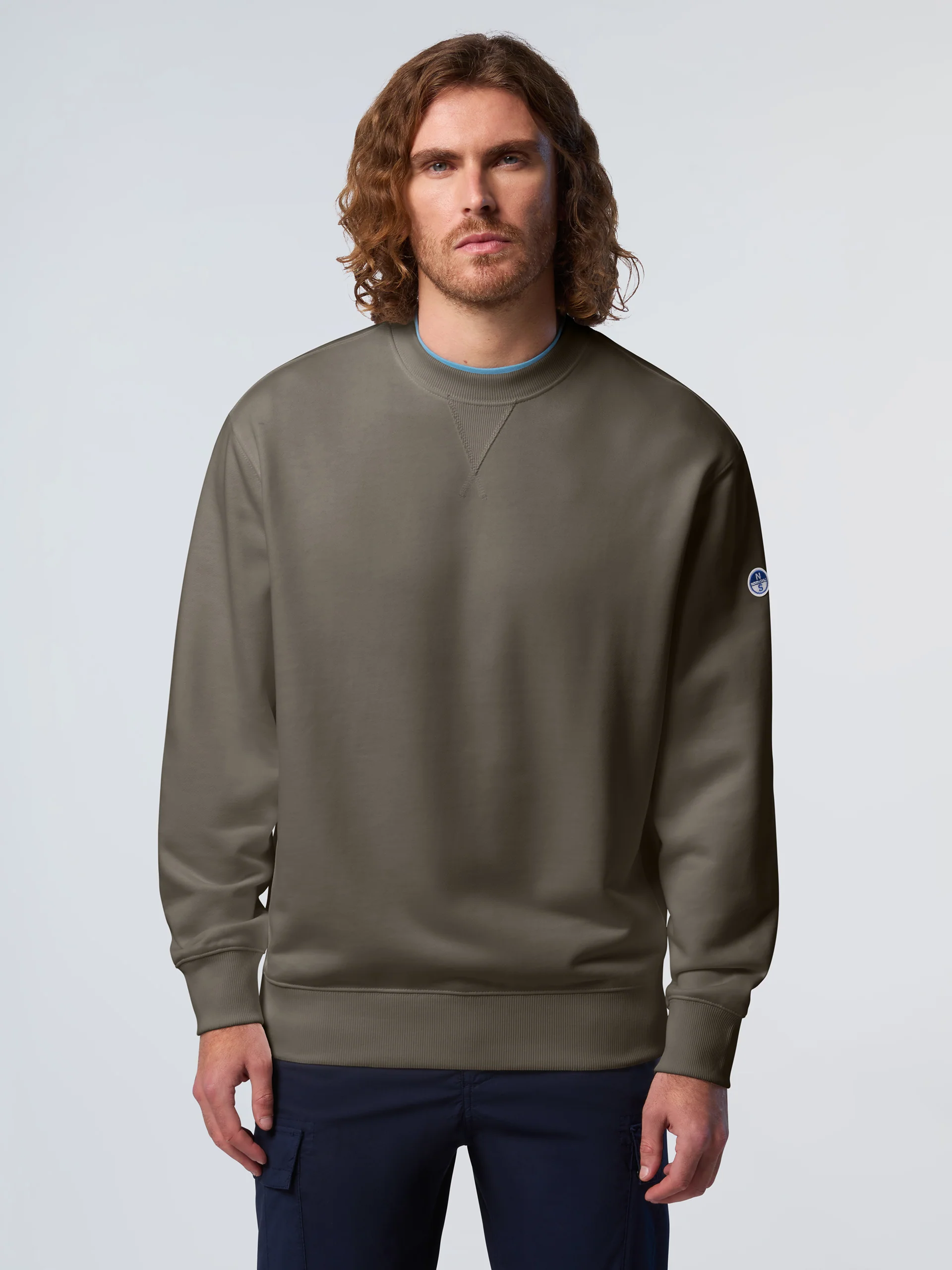 Sweatshirt with side ribbing - Image 16