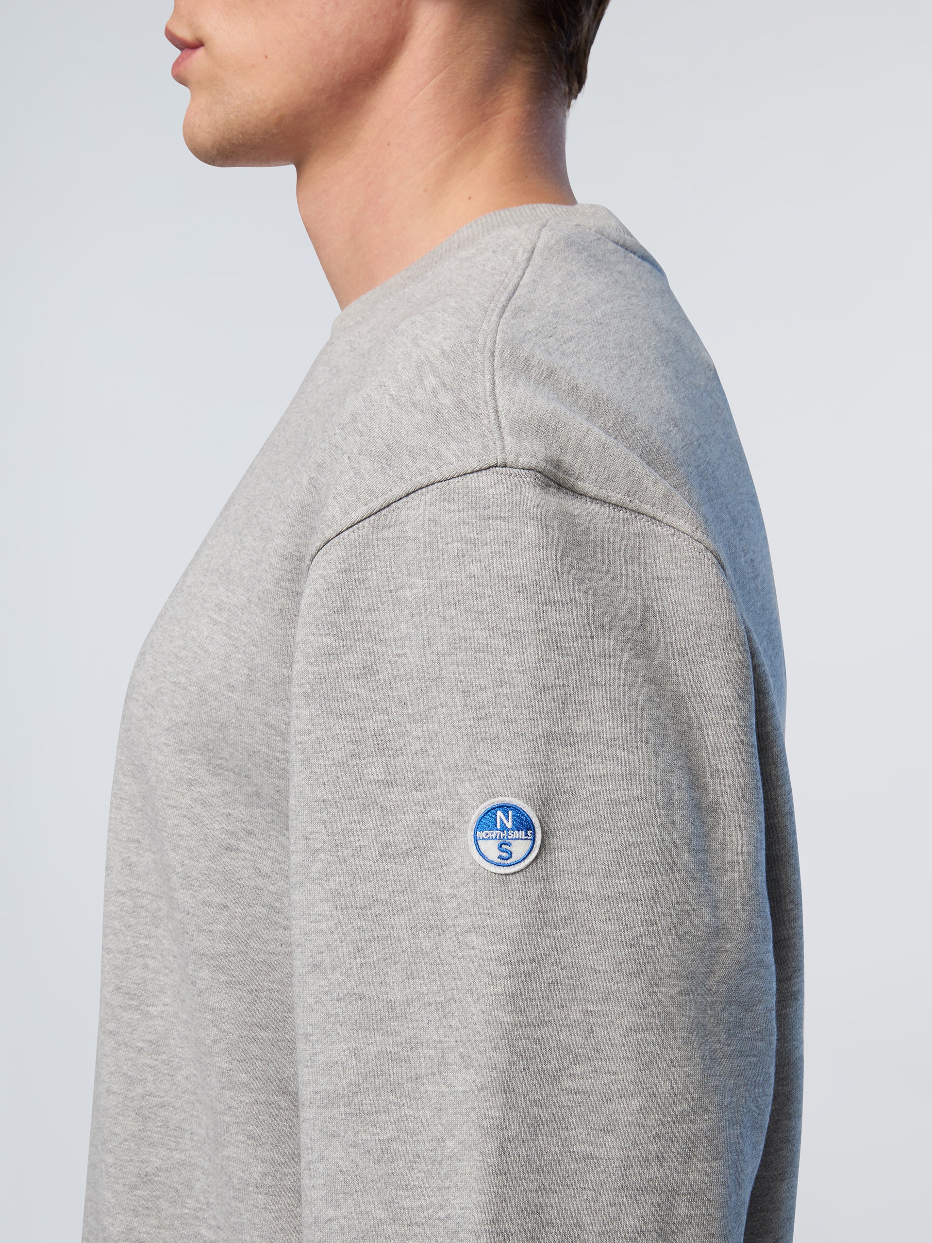Sweatshirt with side ribbing - Image 11