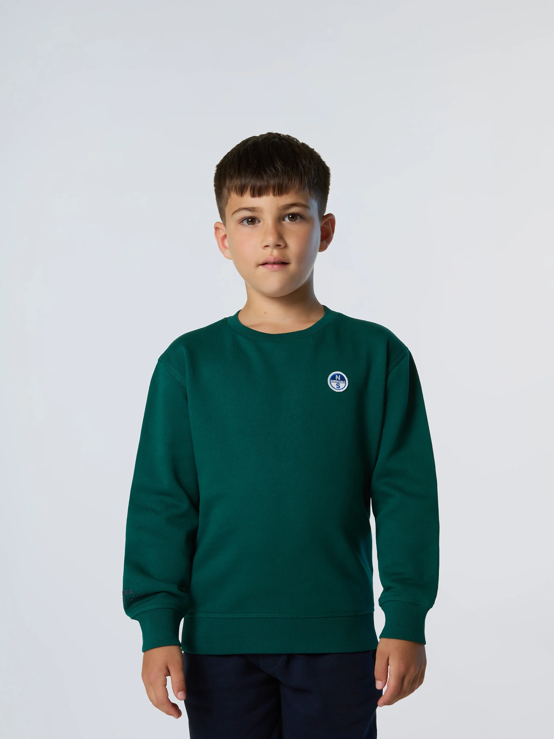 Sweatshirt with logo patch - Image 8