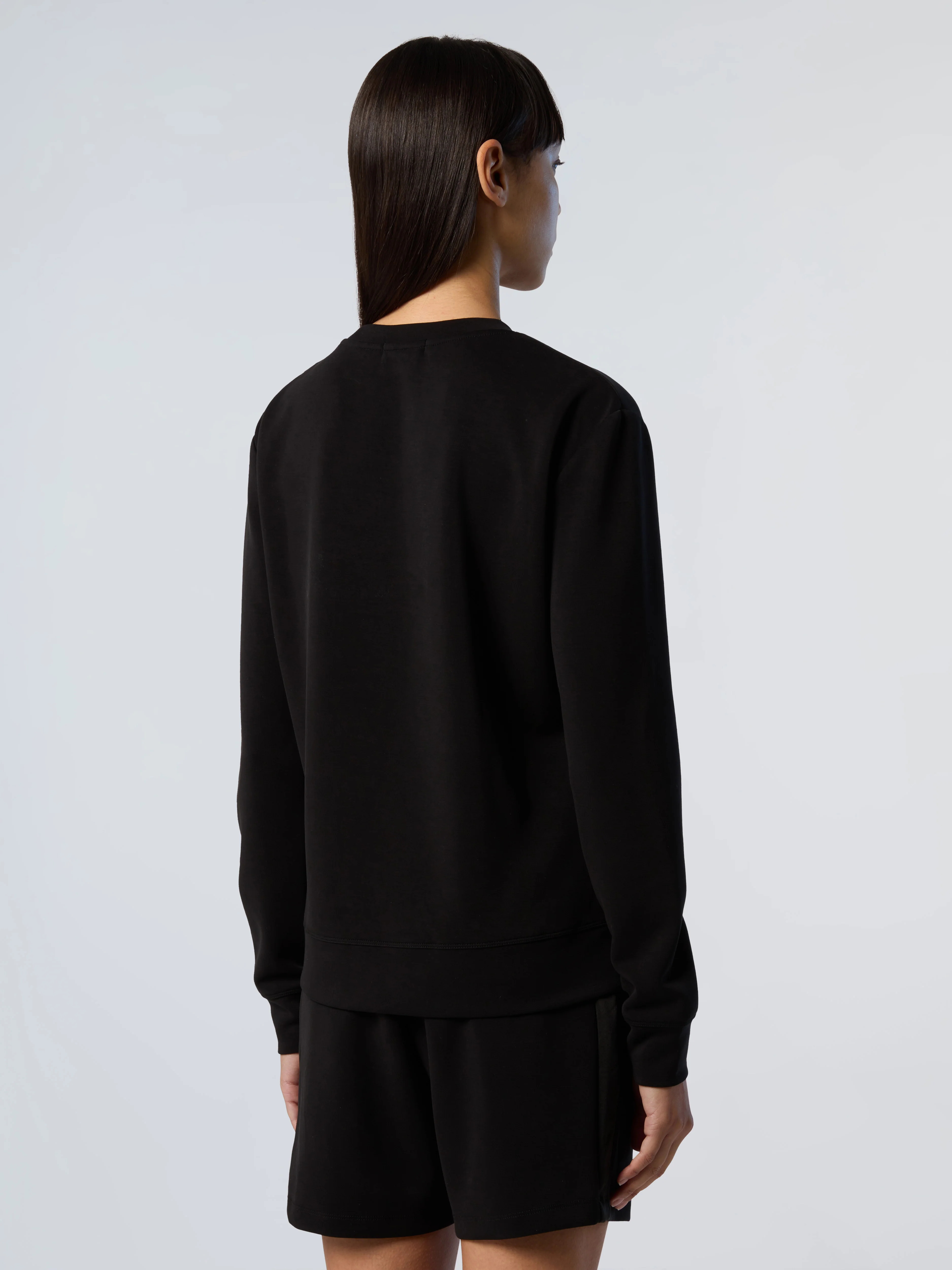 Crew-neck modal sweatshirt - Image 11