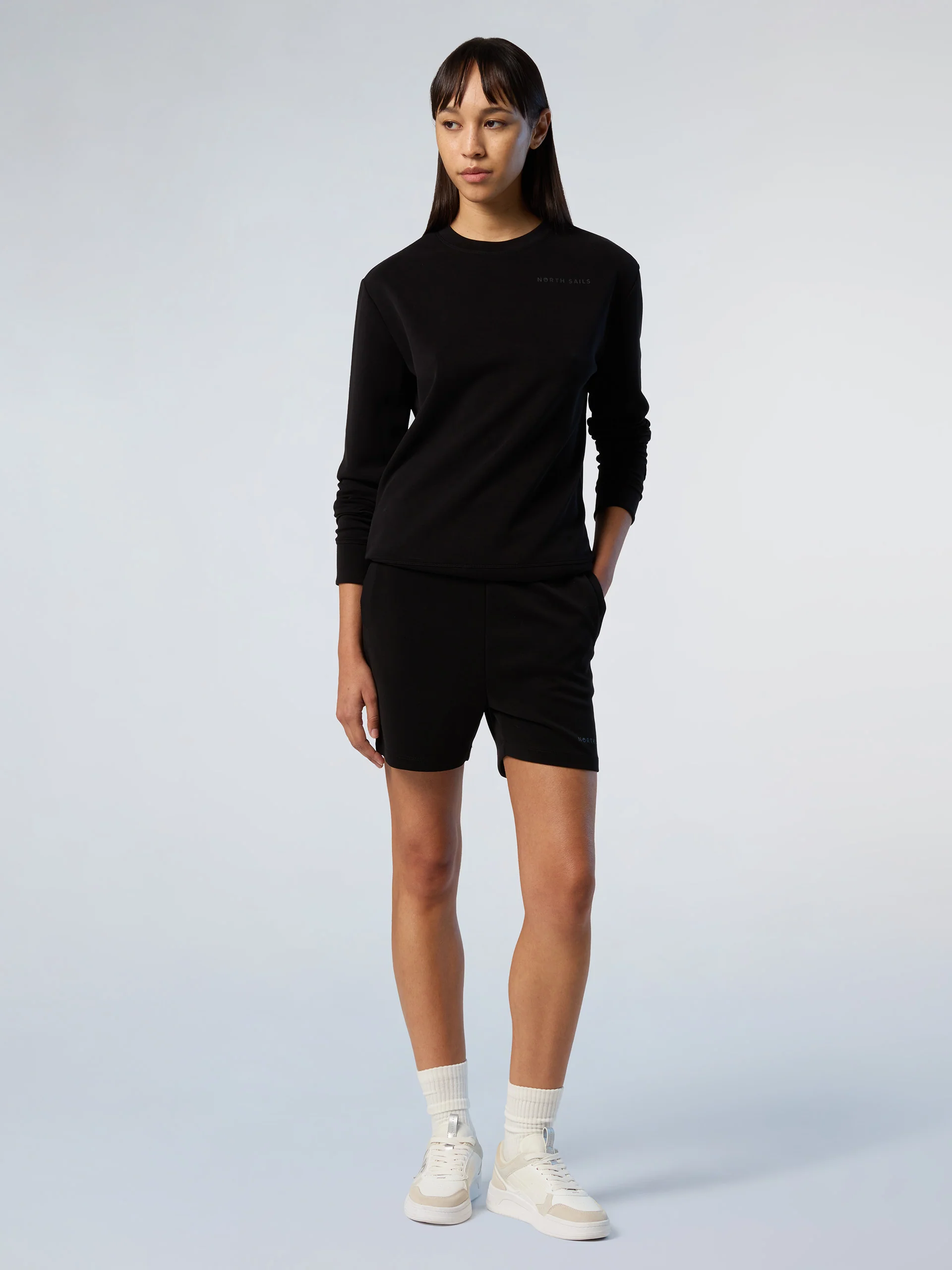 Crew-neck modal sweatshirt - Image 12