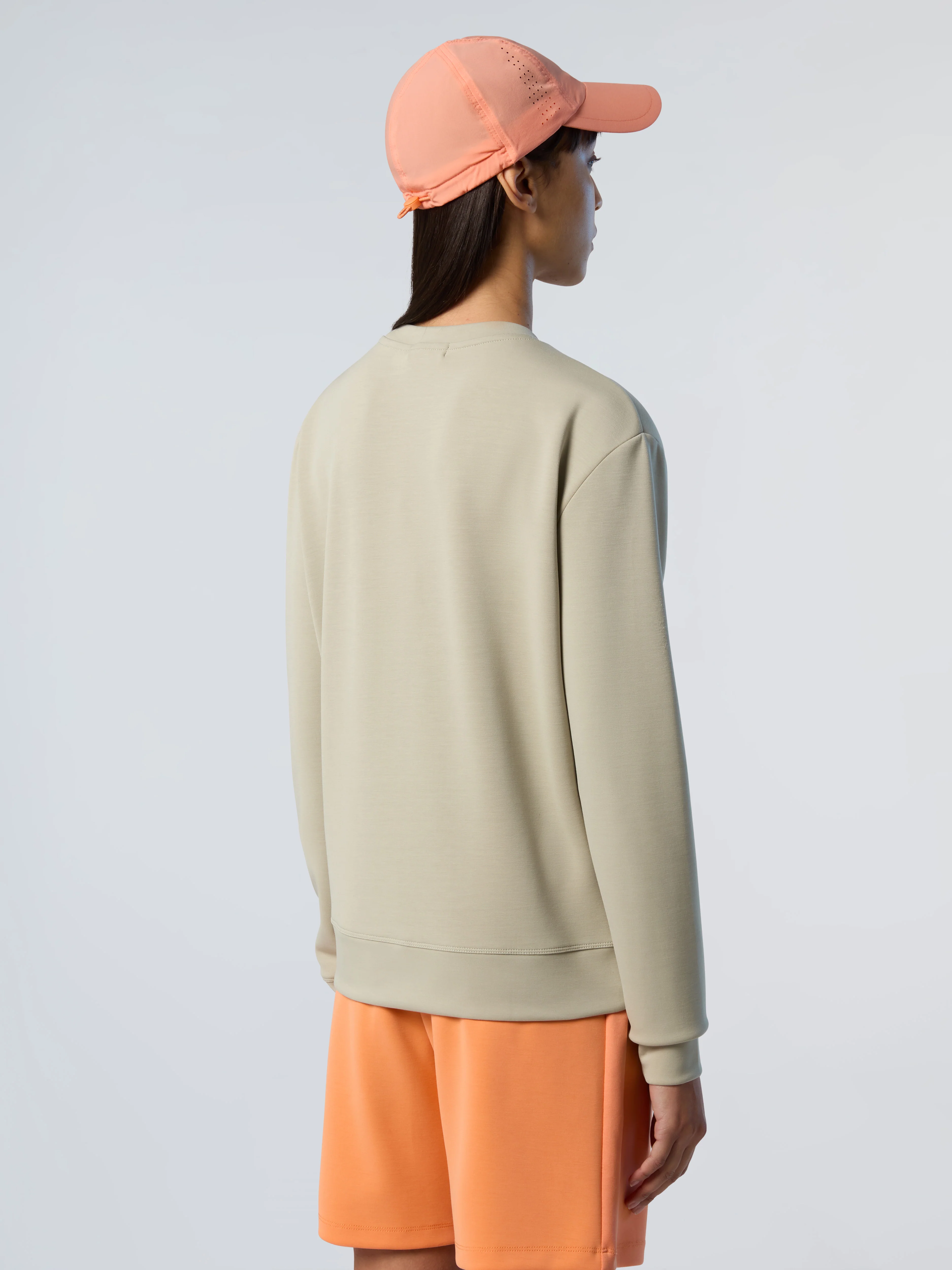 Crew-neck modal sweatshirt - Image 4