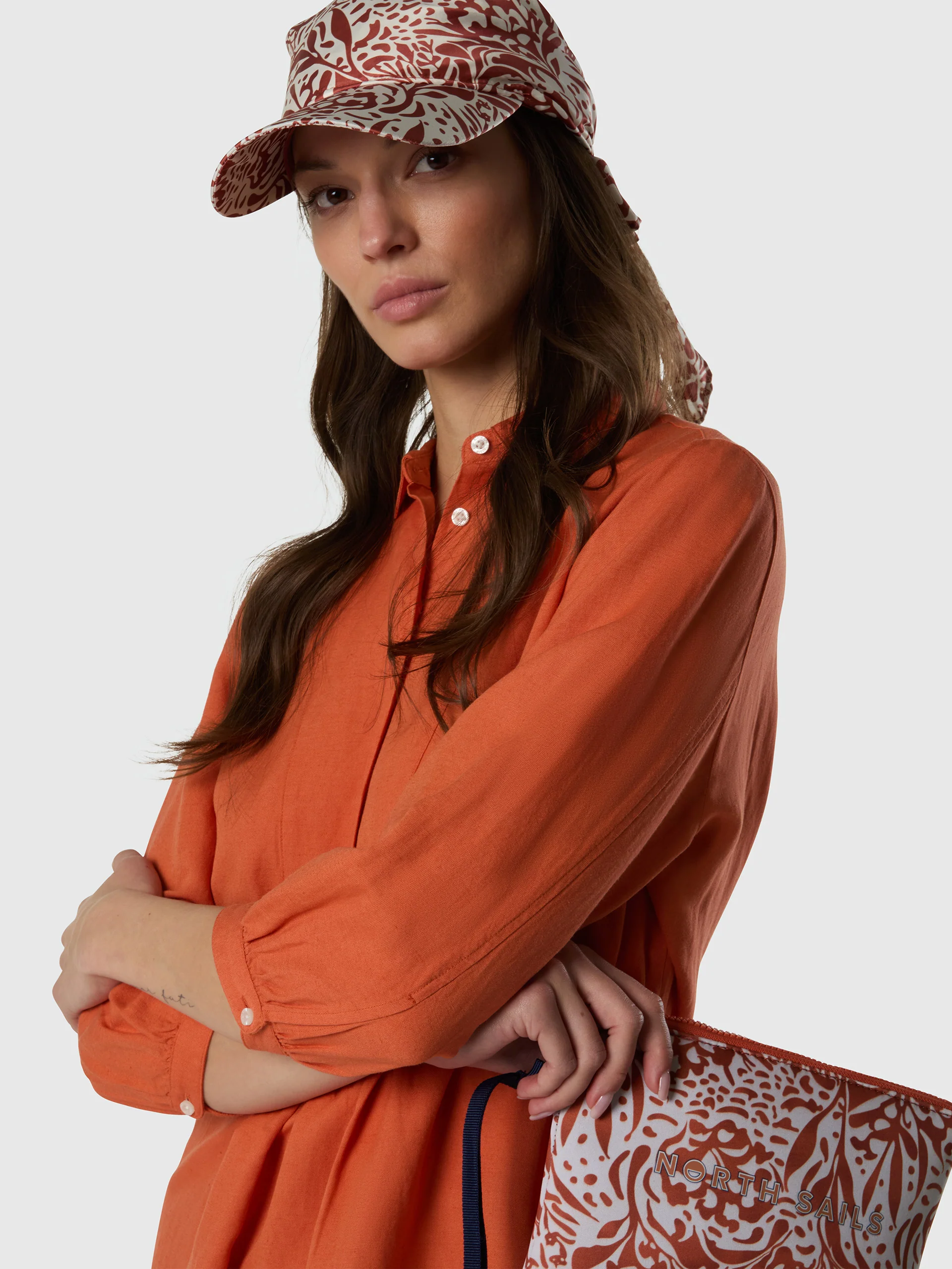 Short shirt dress with waist tie - Image 3