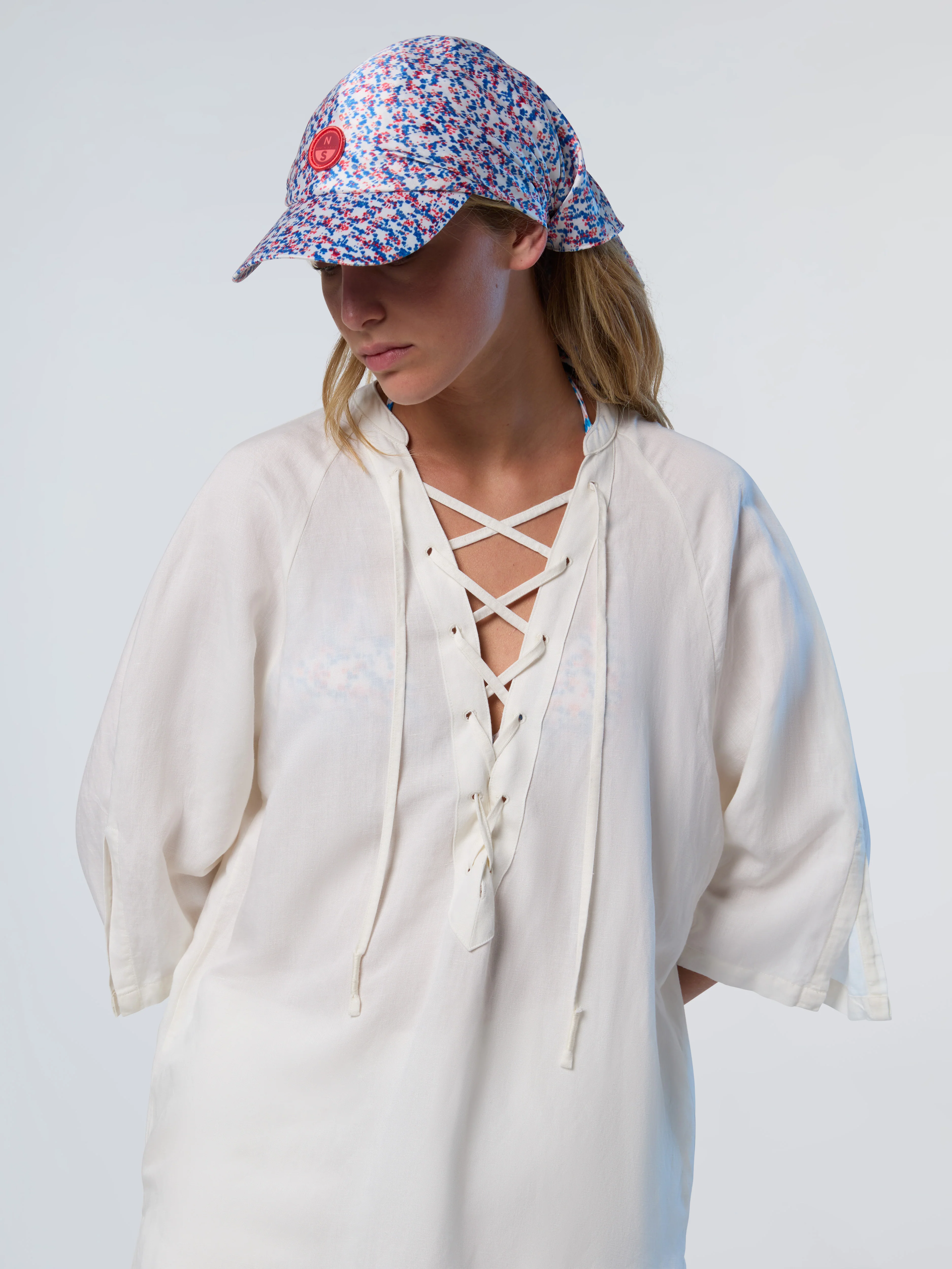 Kaftan with criss-cross ties - Image 2