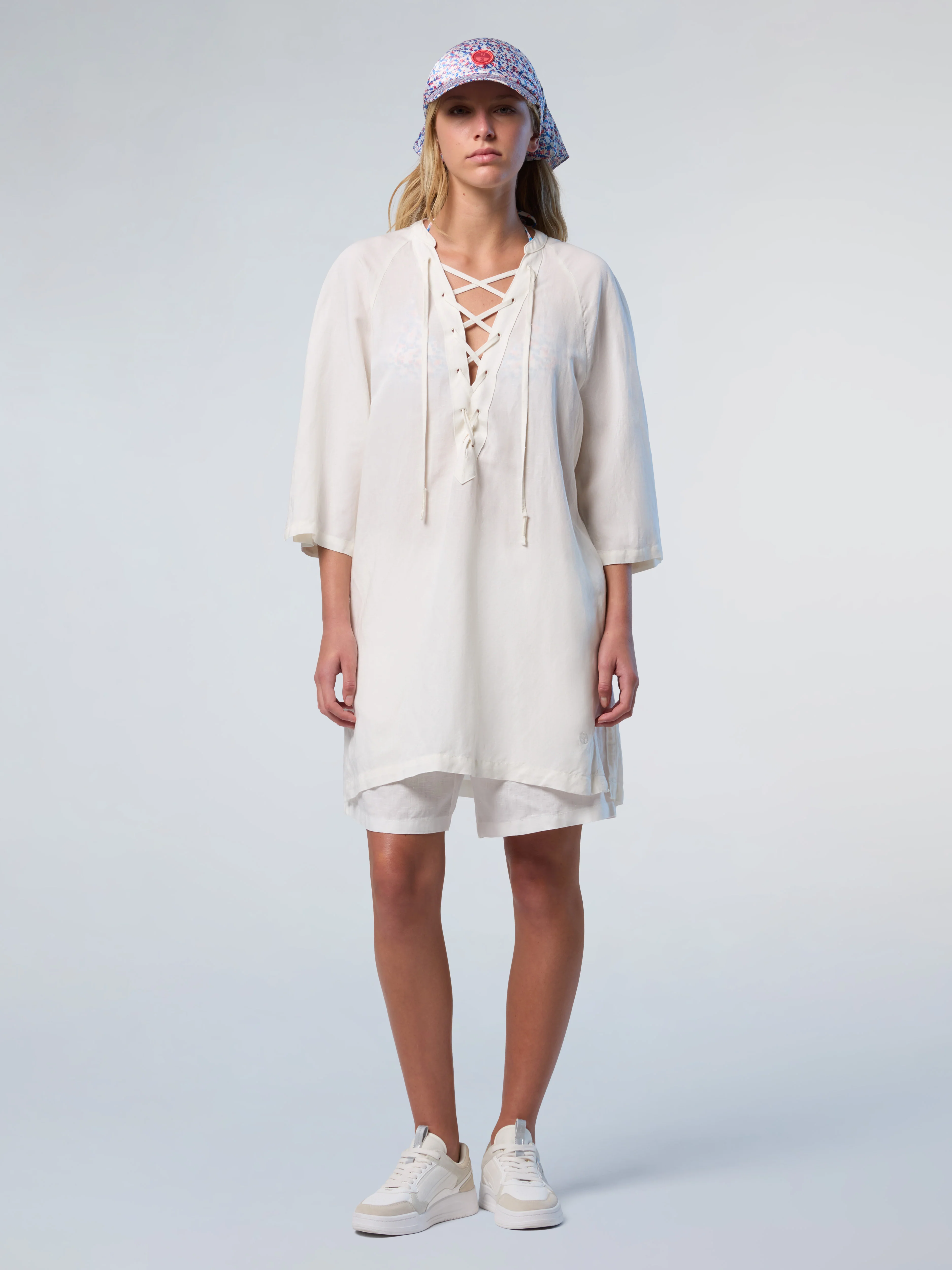 Kaftan with criss-cross ties - Image 5