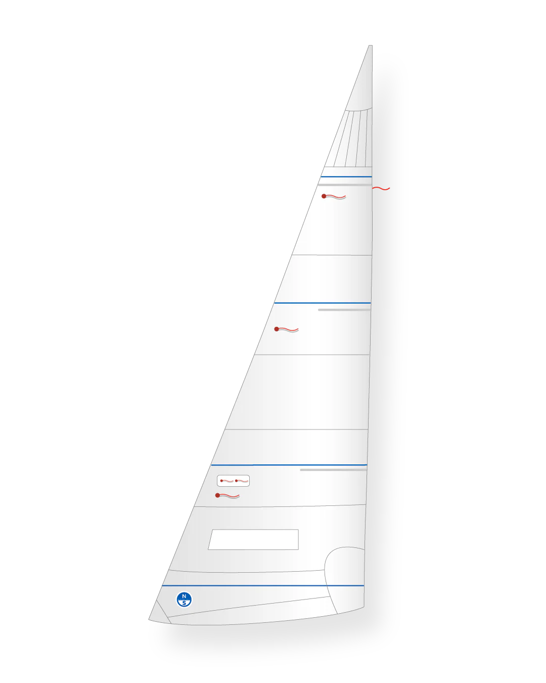 ETCHELLS MAL-M RADIAL HEAD JIB