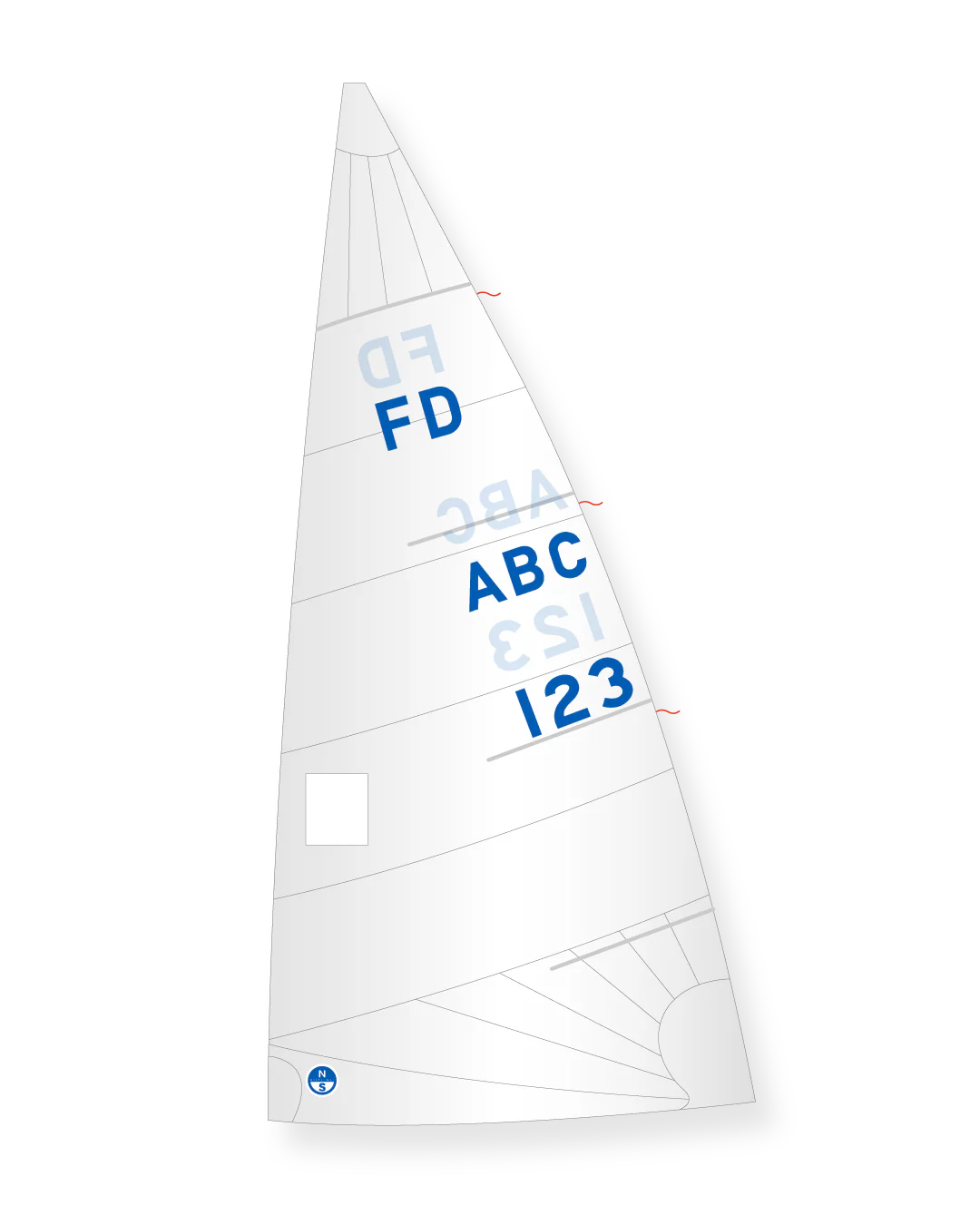 FLYING DUTCHMAN RX-1 MAINSAIL