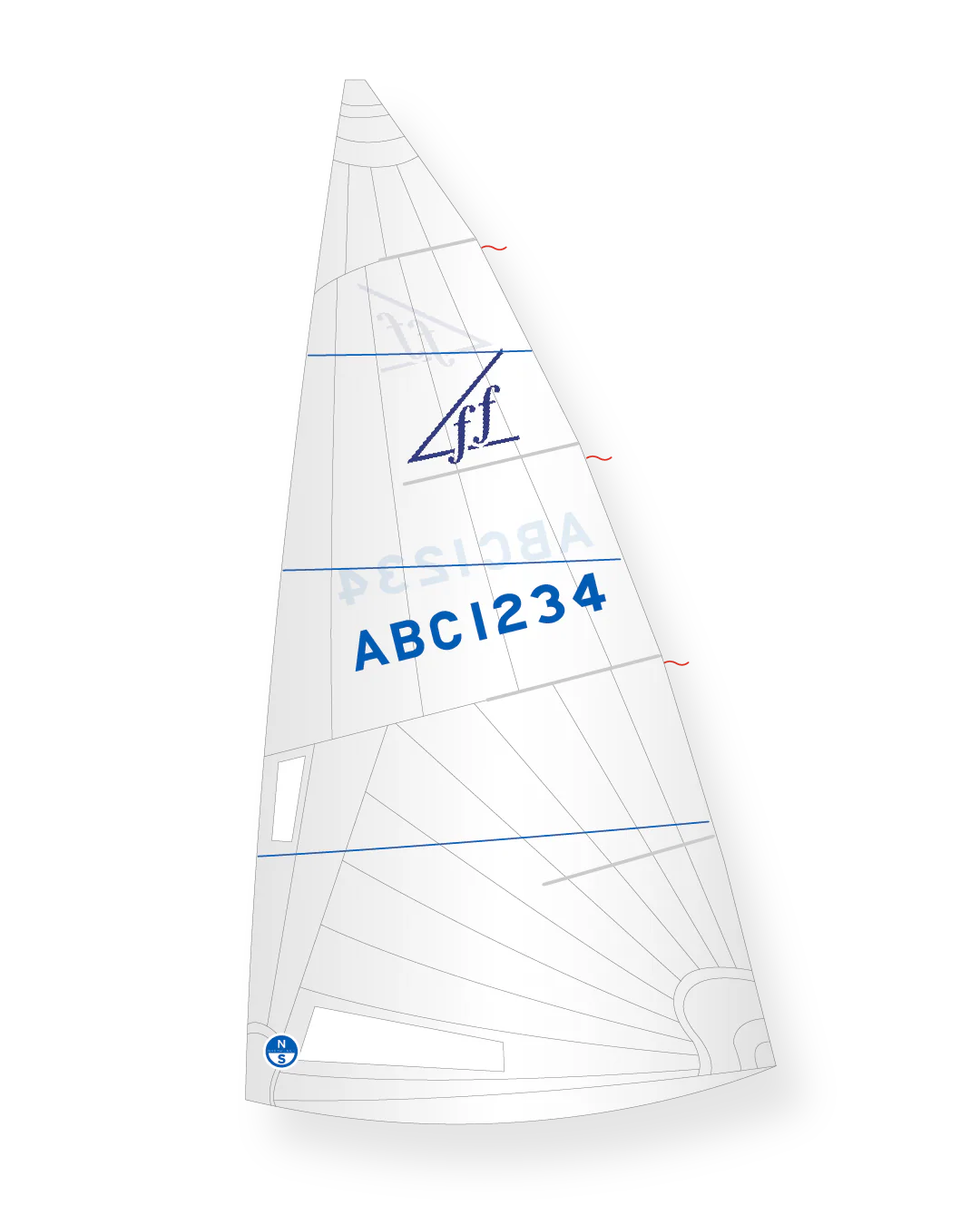 FLYING FIFTEEN FR-3 MAINSAIL