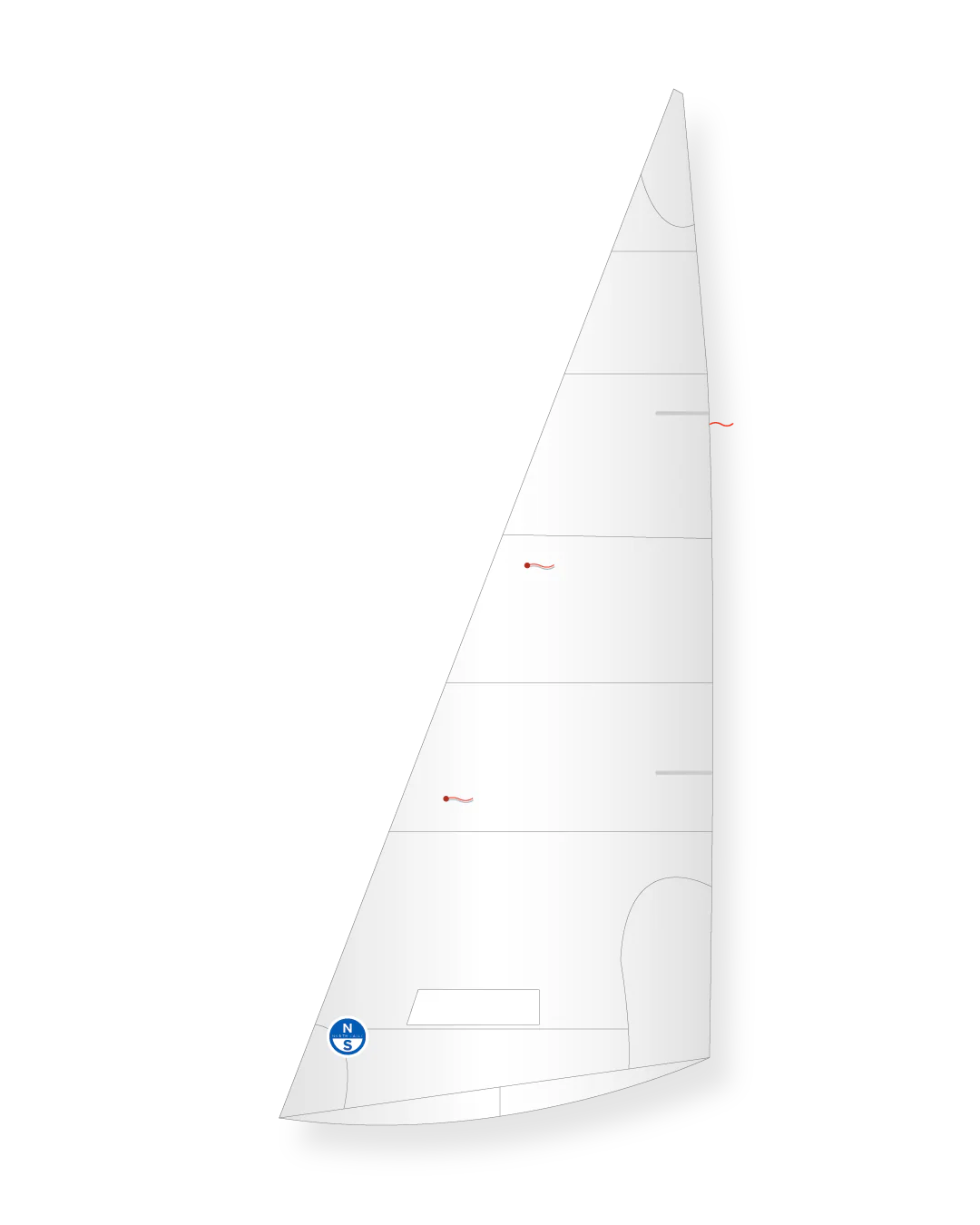 FLYING SCOT BLUE RIBBON JIB