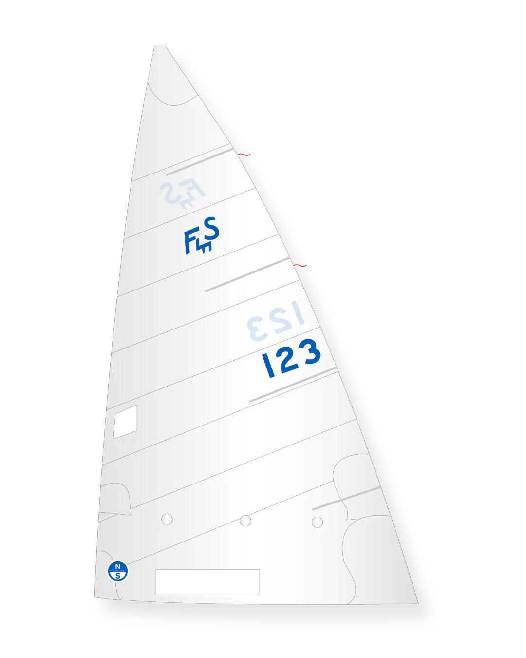 FLYING SCOT BLUE RIBBON MAINSAIL