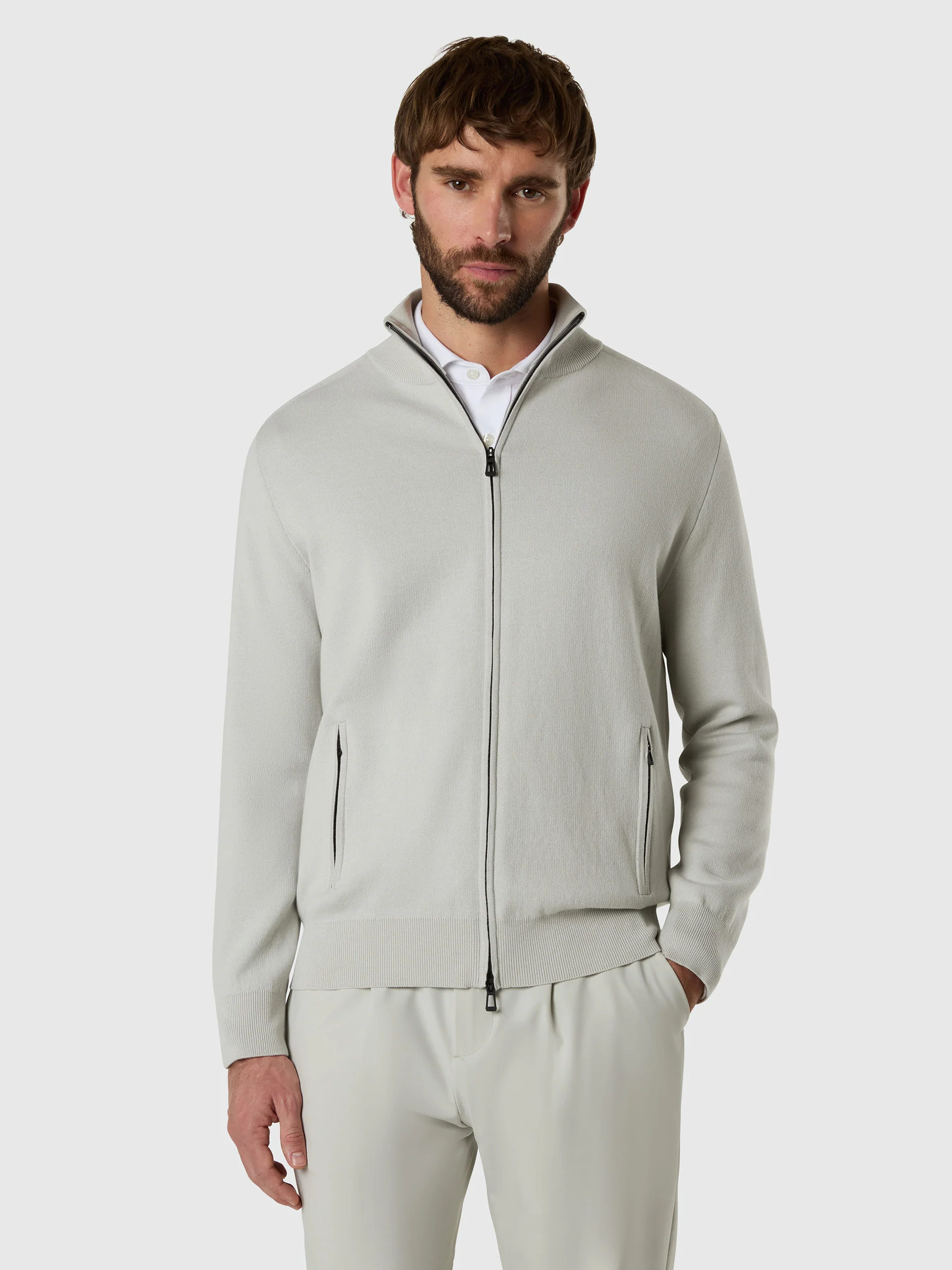 Bonded full-zip sweater - Image 7