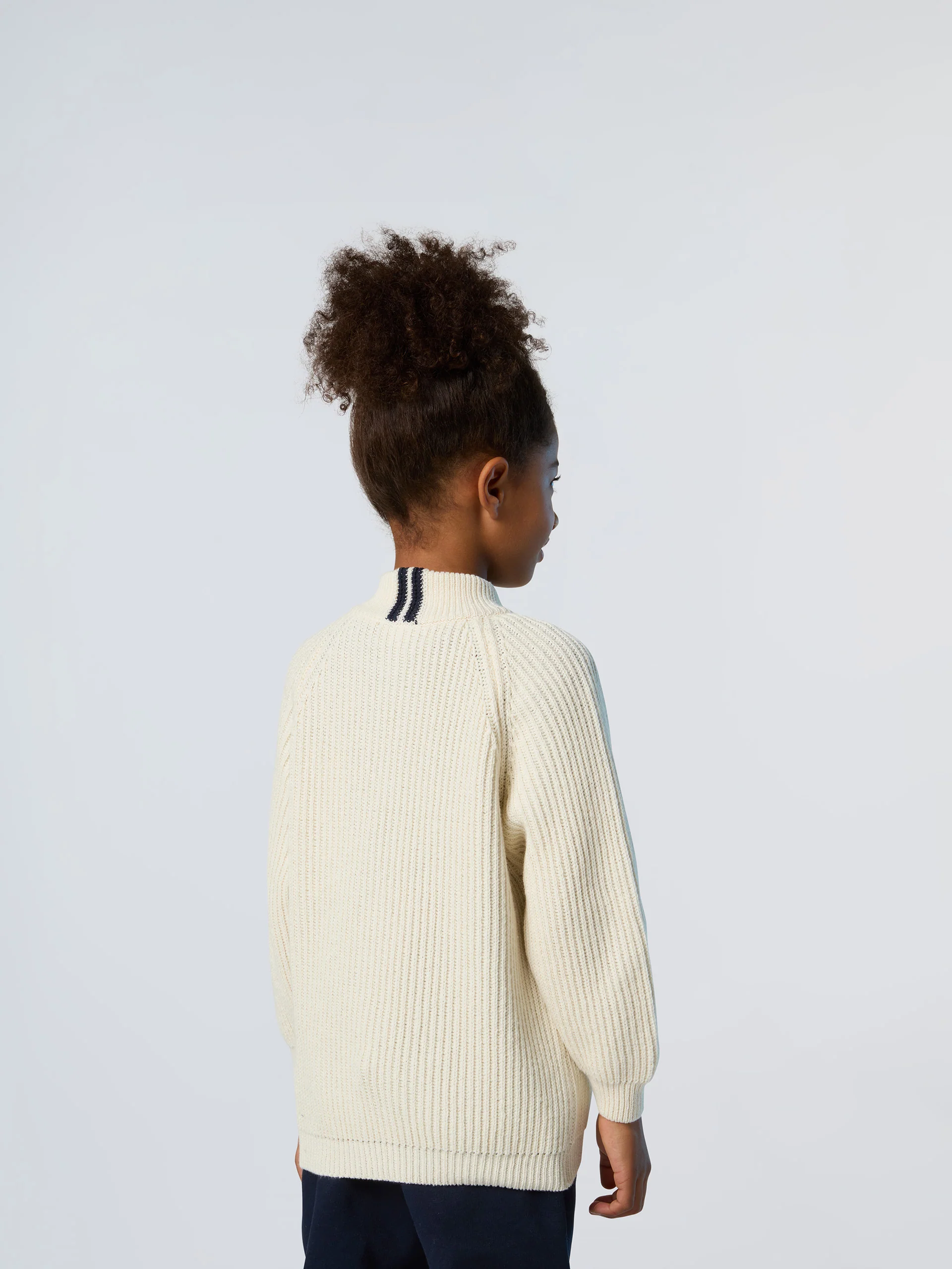 Ribbed zip-through sweater - Image 3