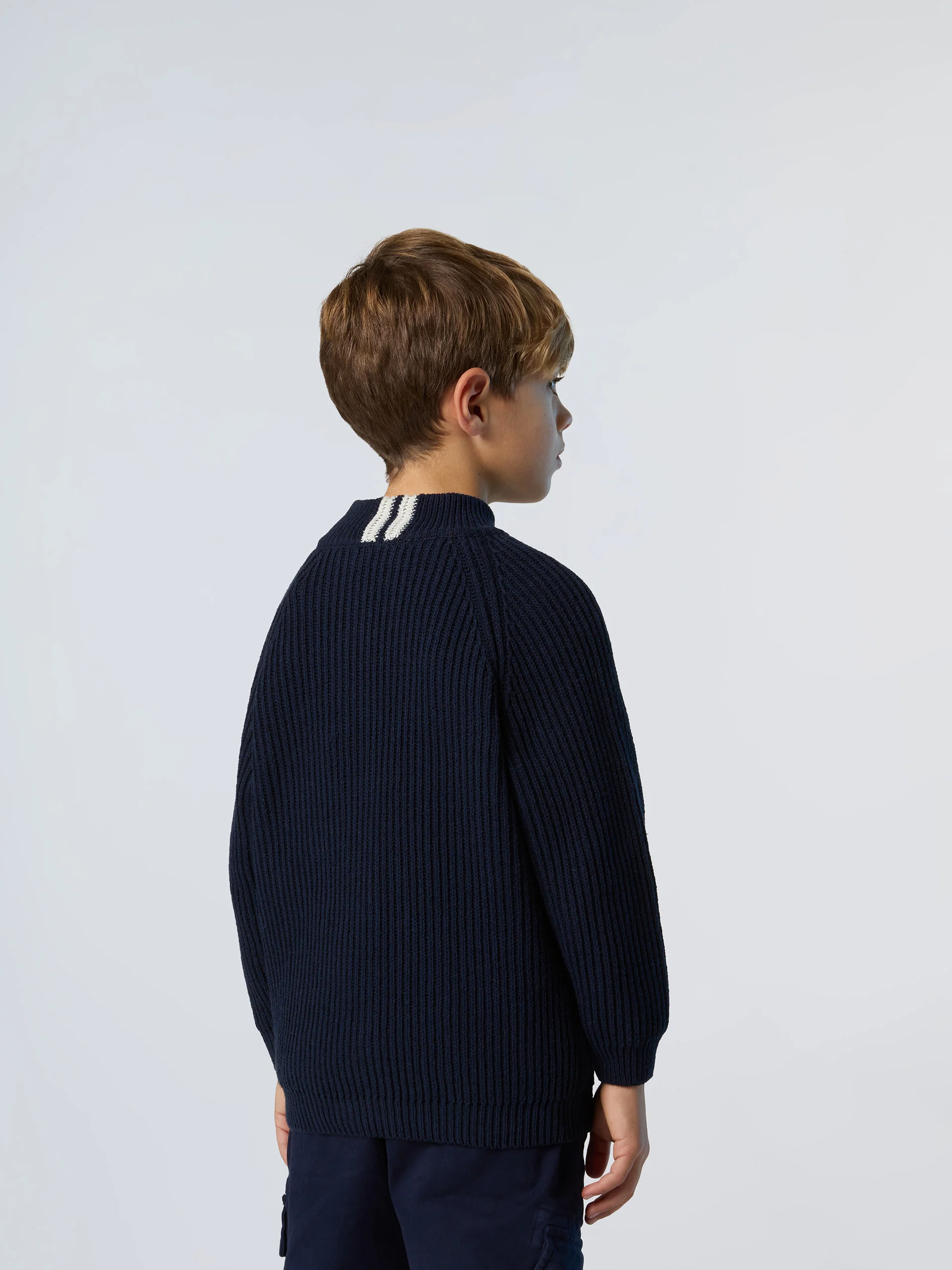 Ribbed zip-through sweater - Image 8