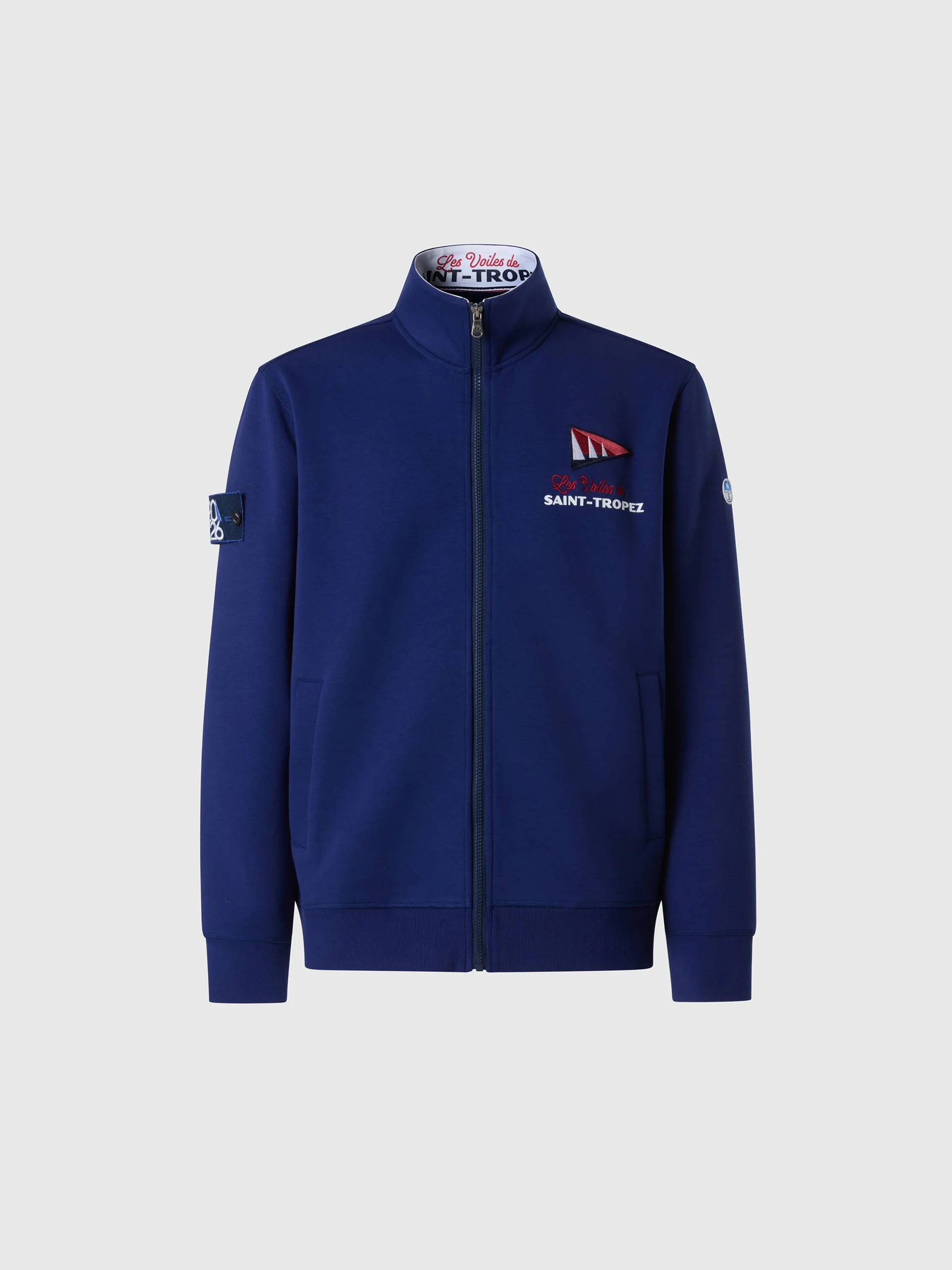 Saint-Tropez zipper sweatshirt
