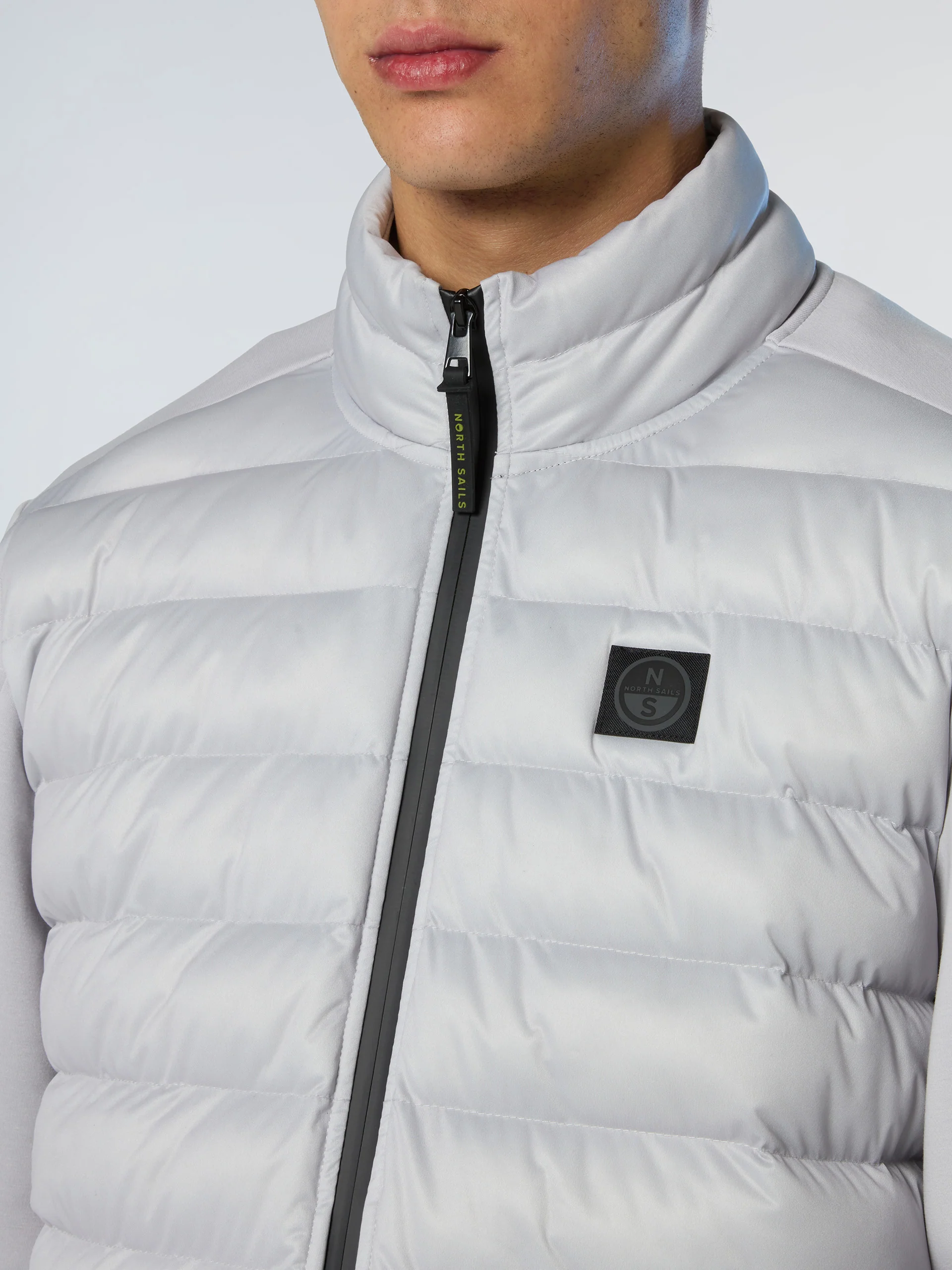 Hybrid zip-up sweatshirt - Image 6