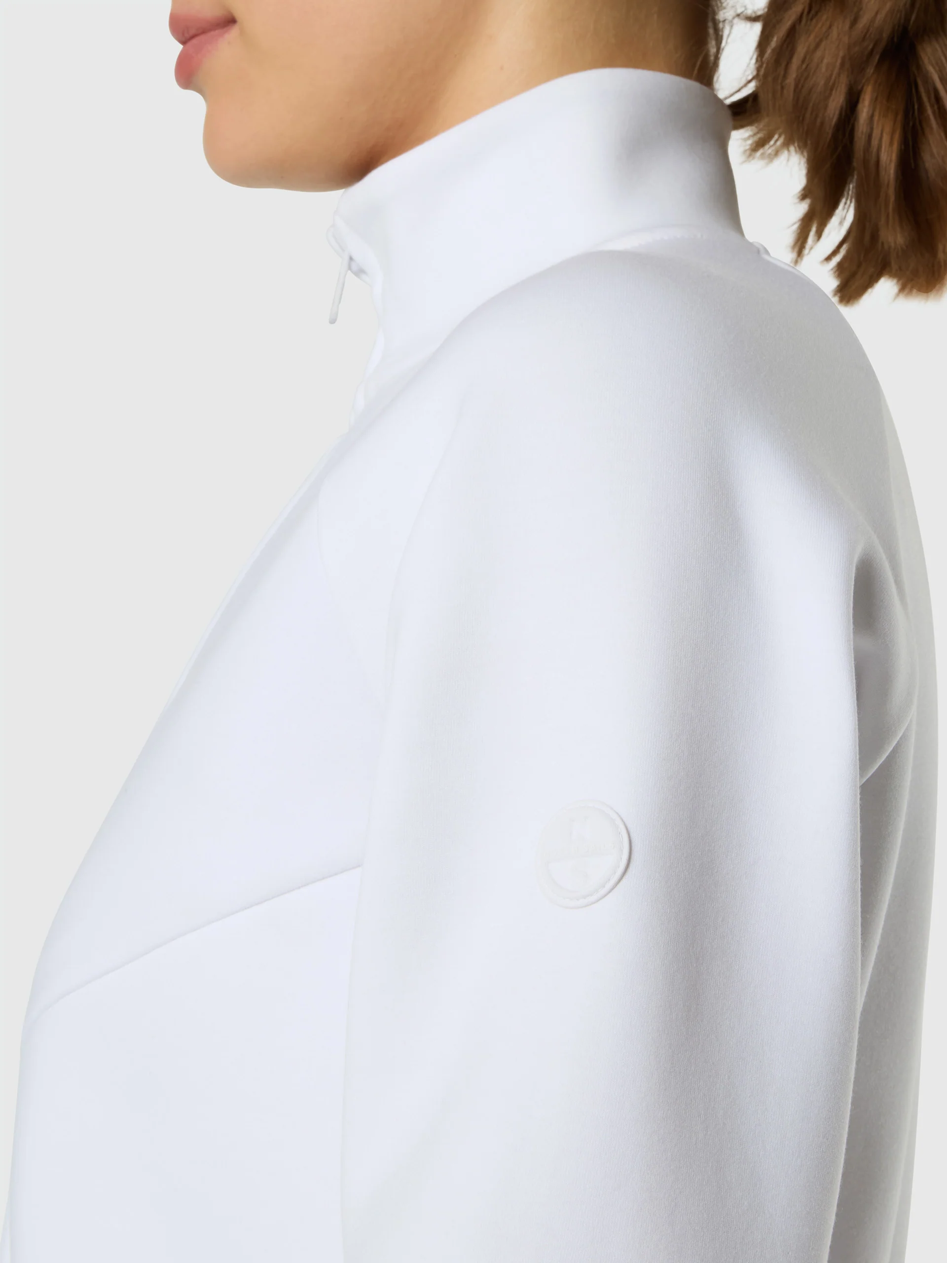Interlock zipper sweatshirt - Image 6