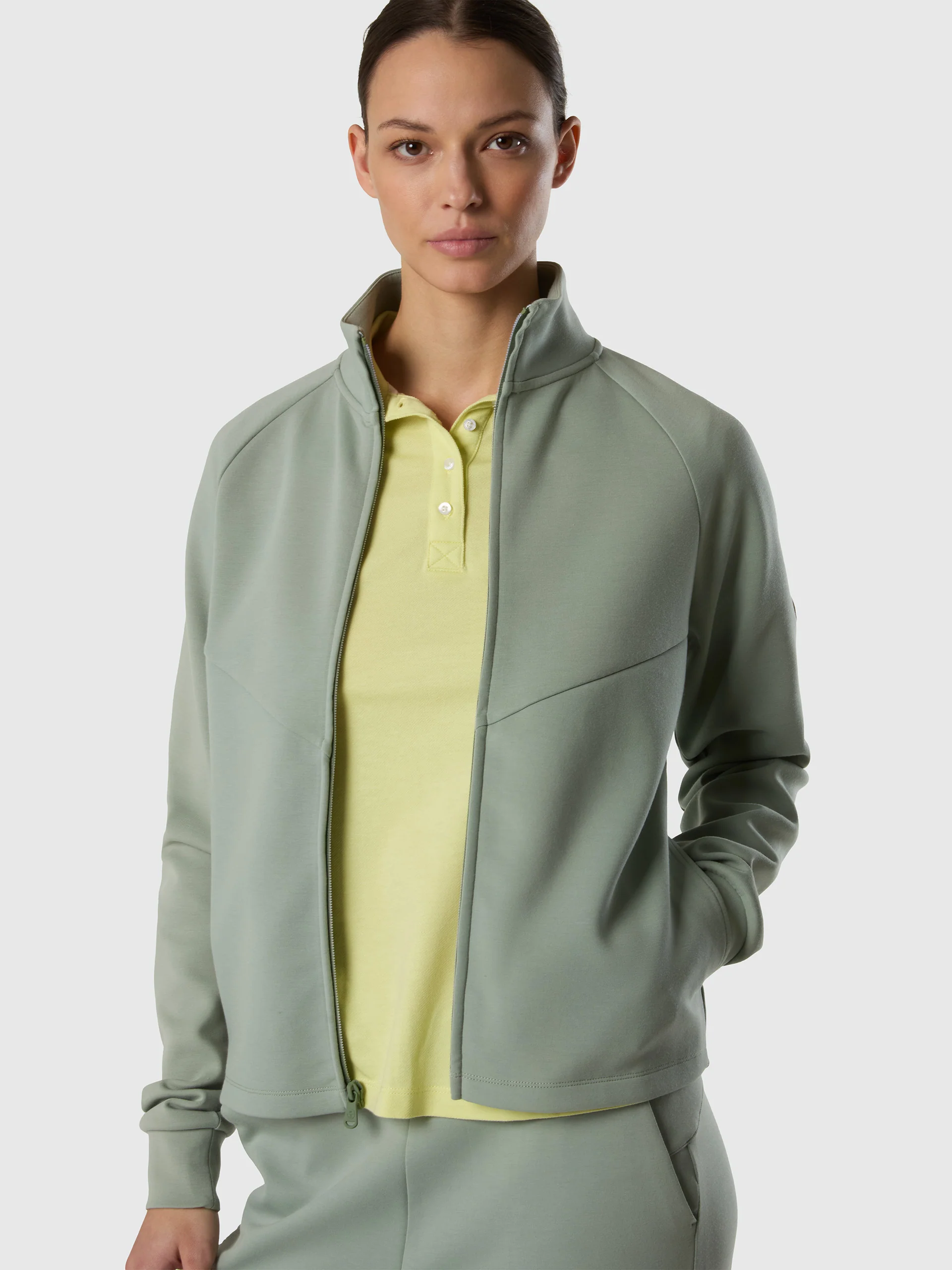 Interlock zipper sweatshirt - Image 8