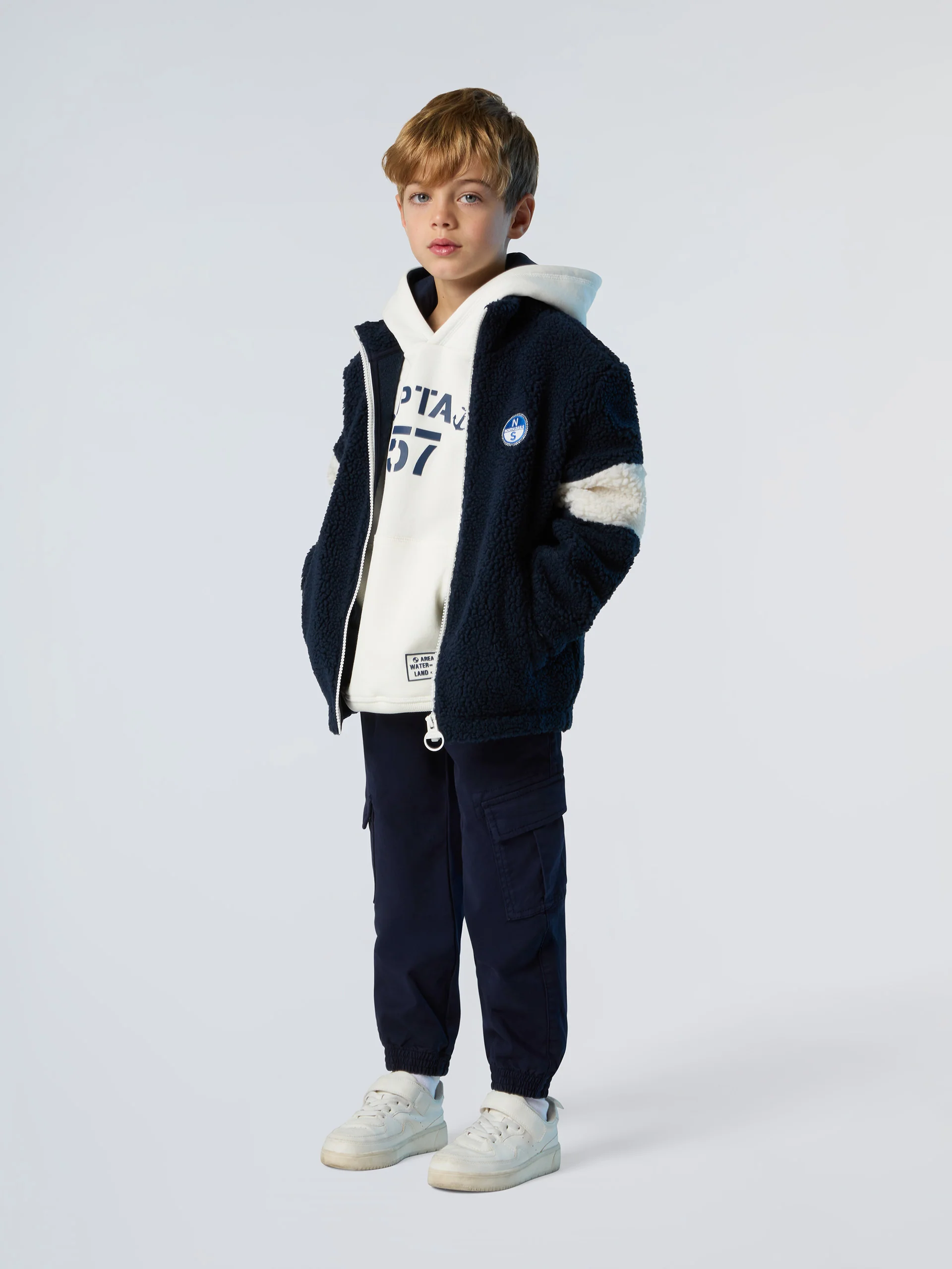 Full-zip fleece sweatshirt - Image 4