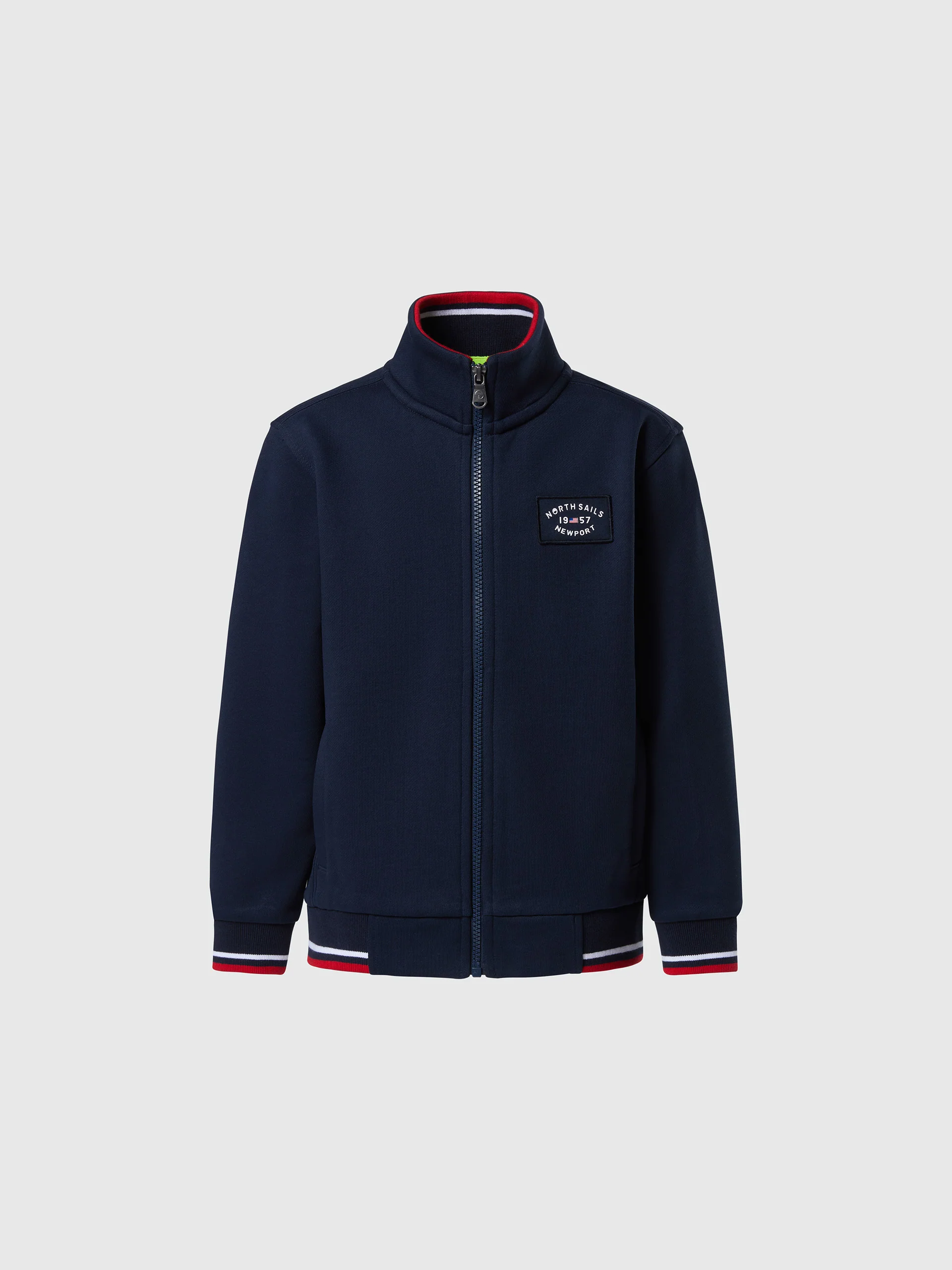 Full-zip sweatshirt with Newport label - Image 6