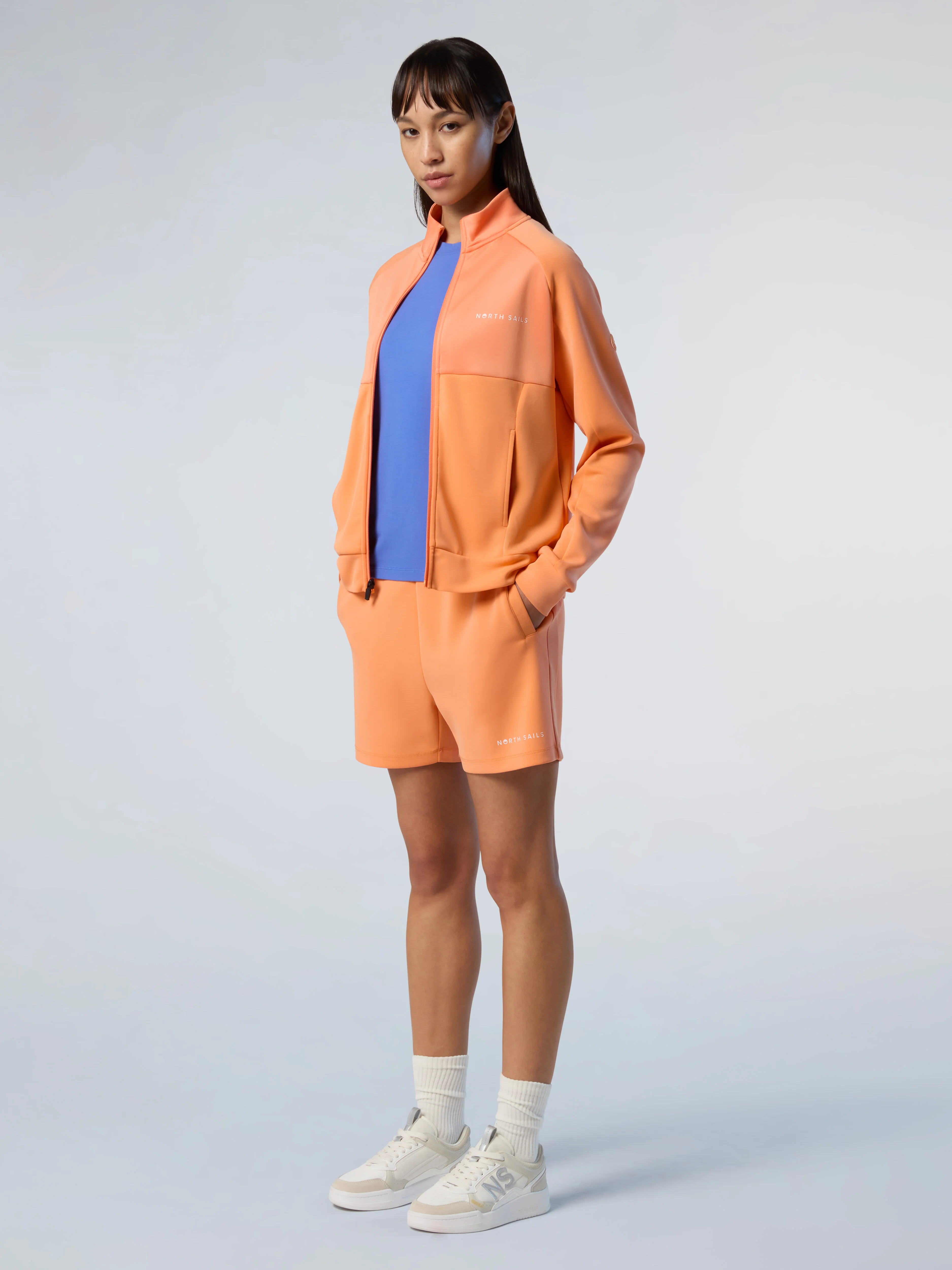 Mock-neck modal sweatshirt - Image 5