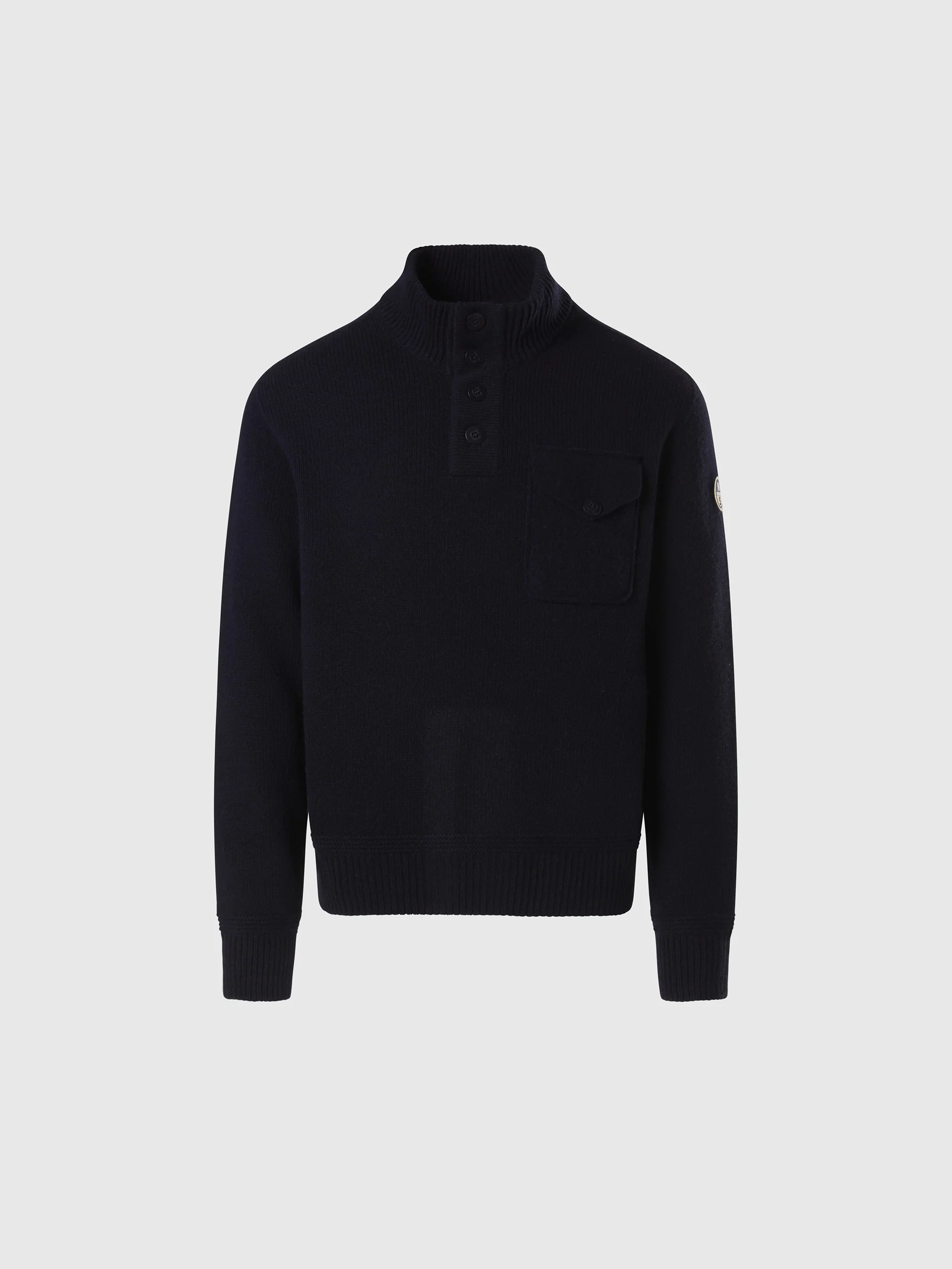 Archive button-front sweater - Image 9